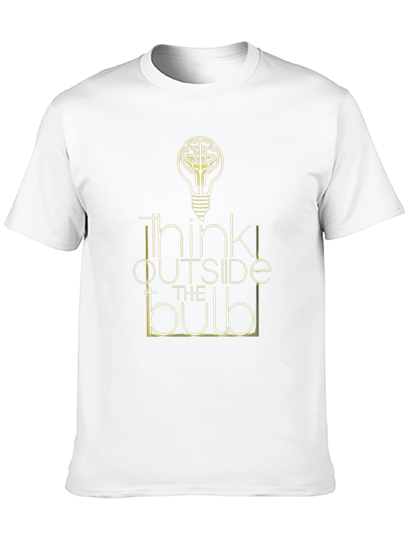 Think Outside the Bulb Graphic T-Shirt