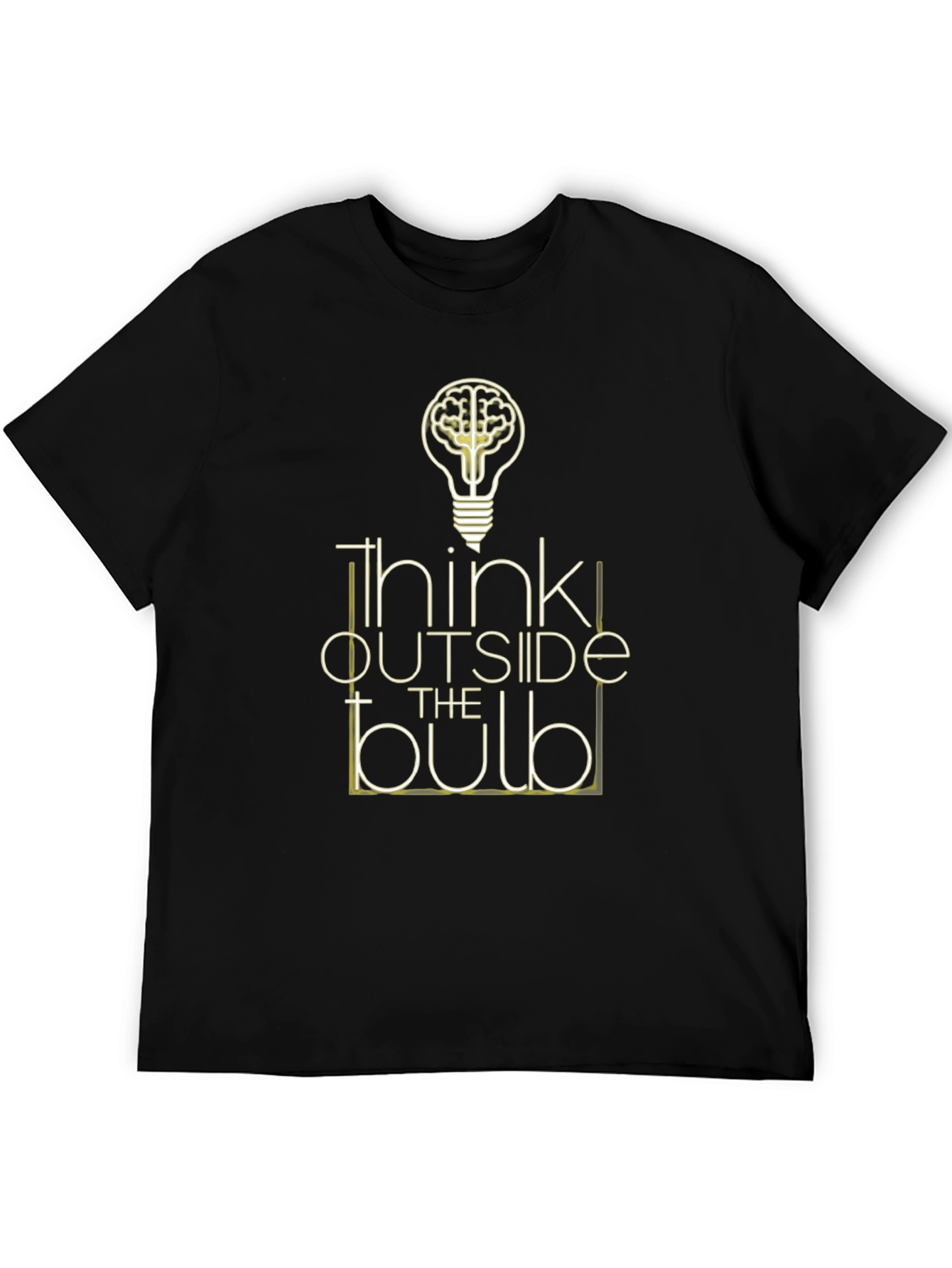 Think Outside the Bulb Graphic T-Shirt