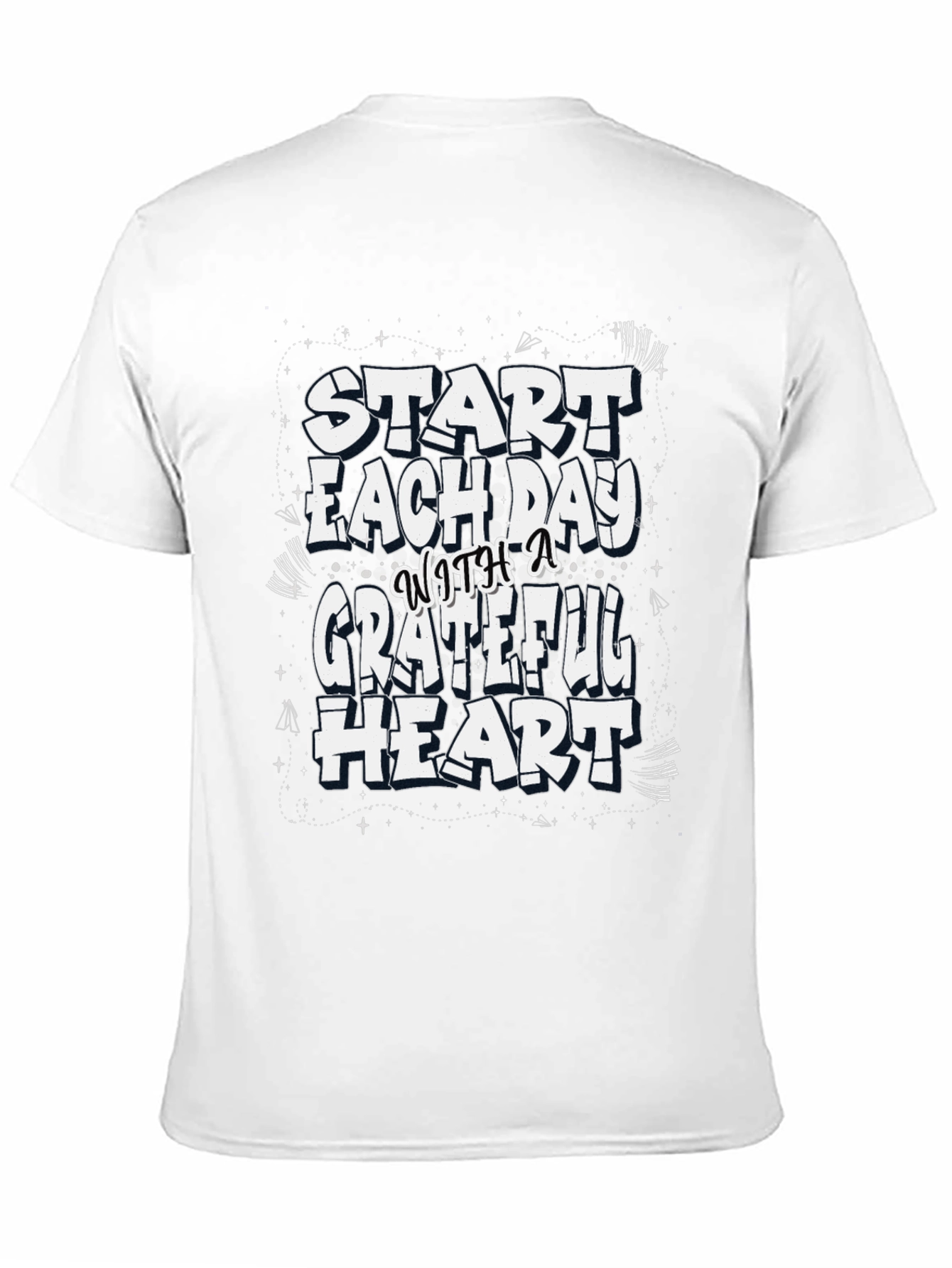 Grateful Heart Graphic Tee - Stylish Comfort