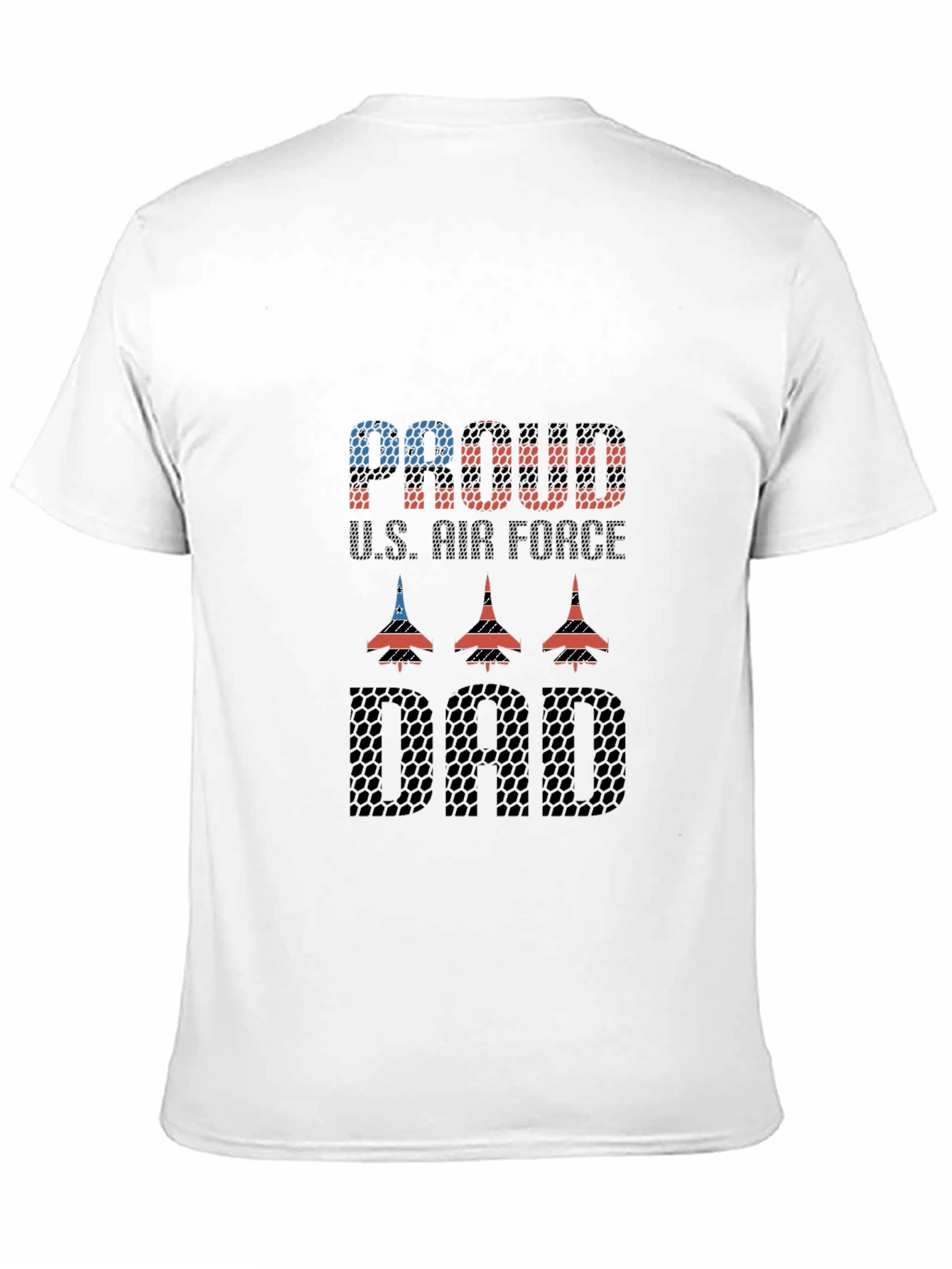 Proud US Air Force Dad Graphic T-Shirt