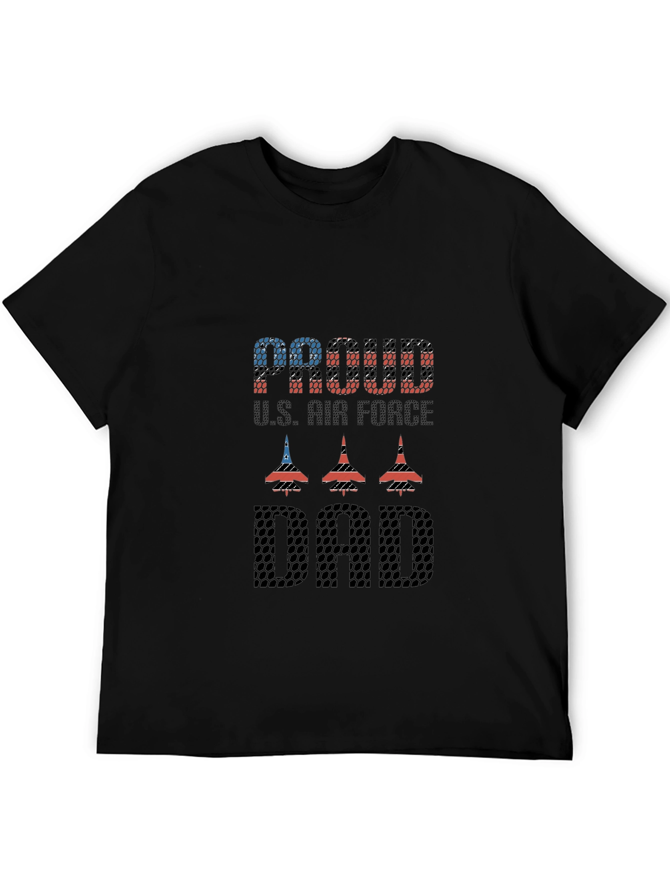 Proud US Air Force Dad Graphic T-Shirt