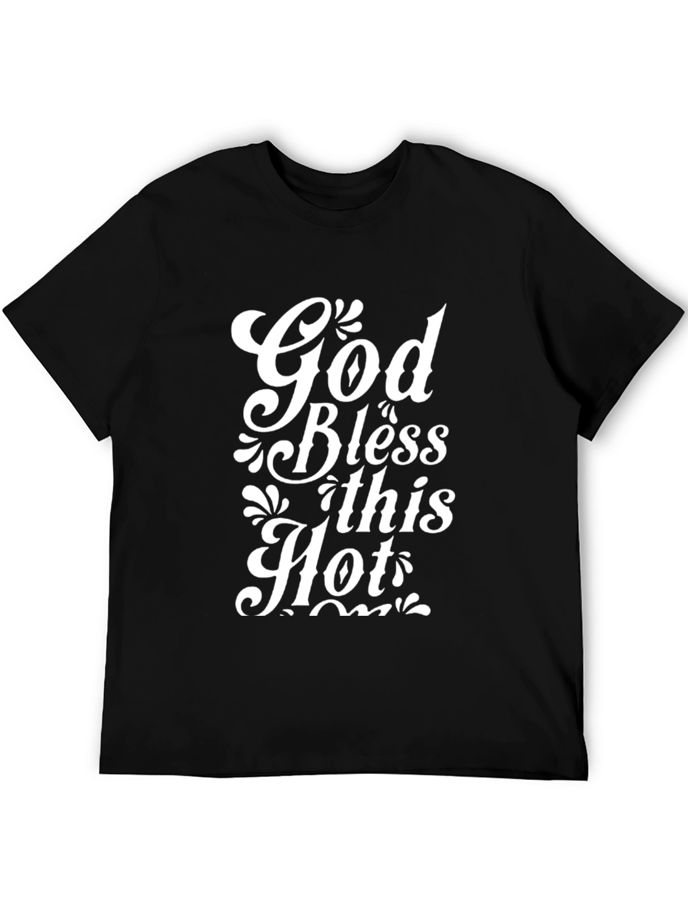 God Bless This Hot Mess Graphic Tee