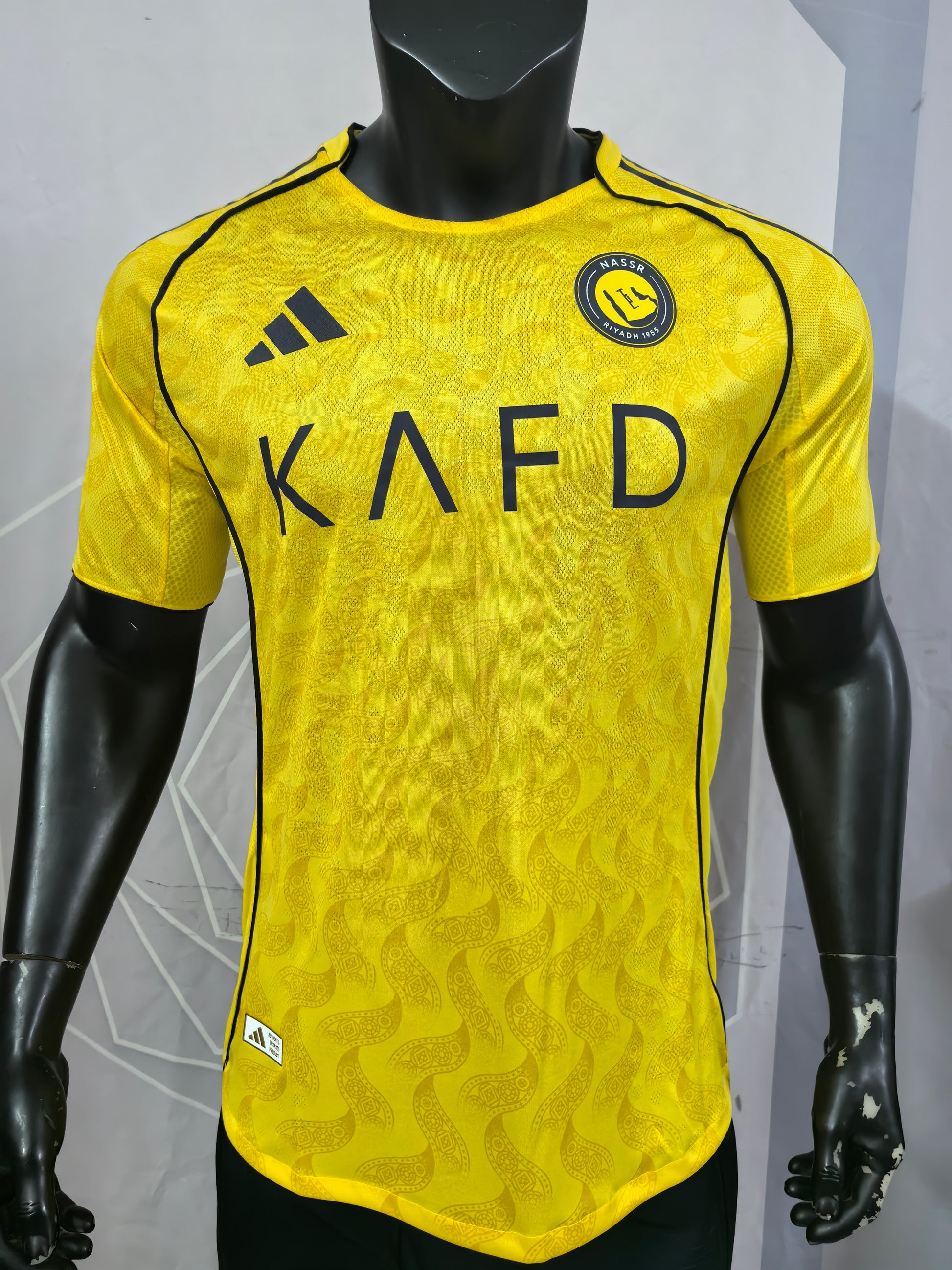 Al Nassr 25-26 Home Player Version Soccer Jersey