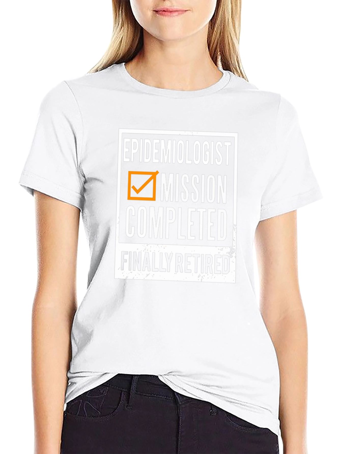 Epidemiologist Retirement T-Shirt - Mission Completed!