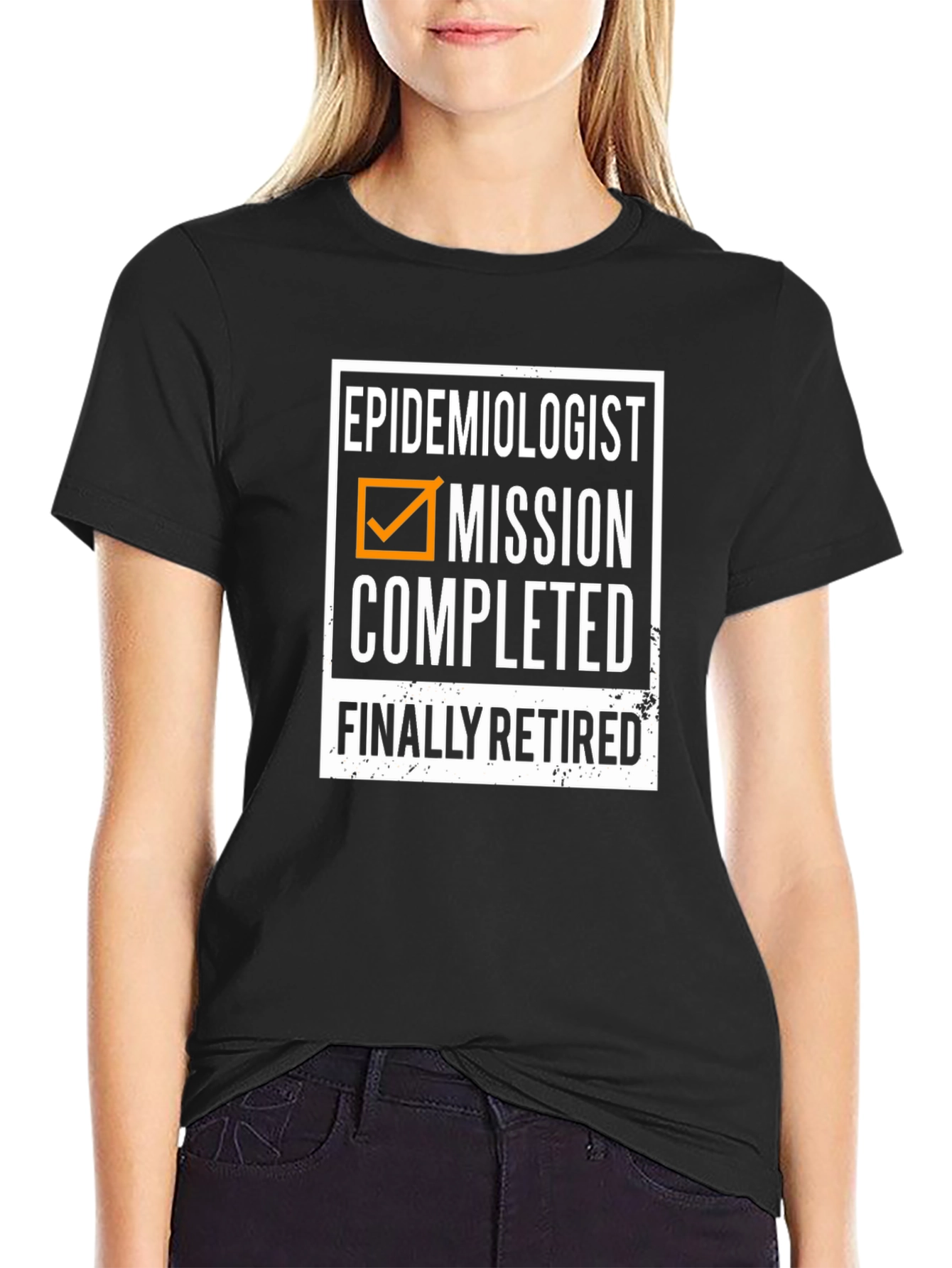 Epidemiologist Retirement T-Shirt - Mission Completed!
