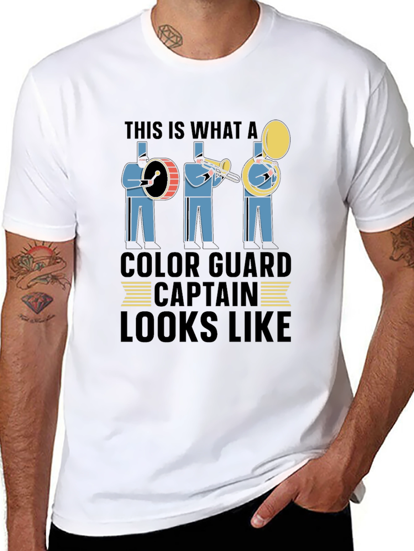 Color Guard Captain T-Shirt