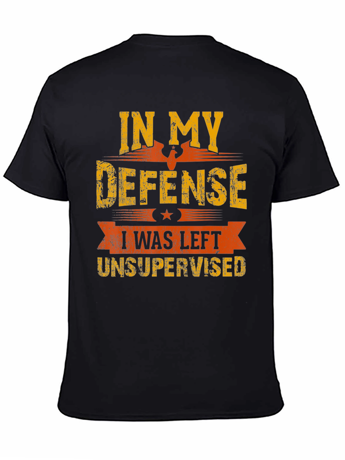In My Defense Funny Graphic T-Shirt