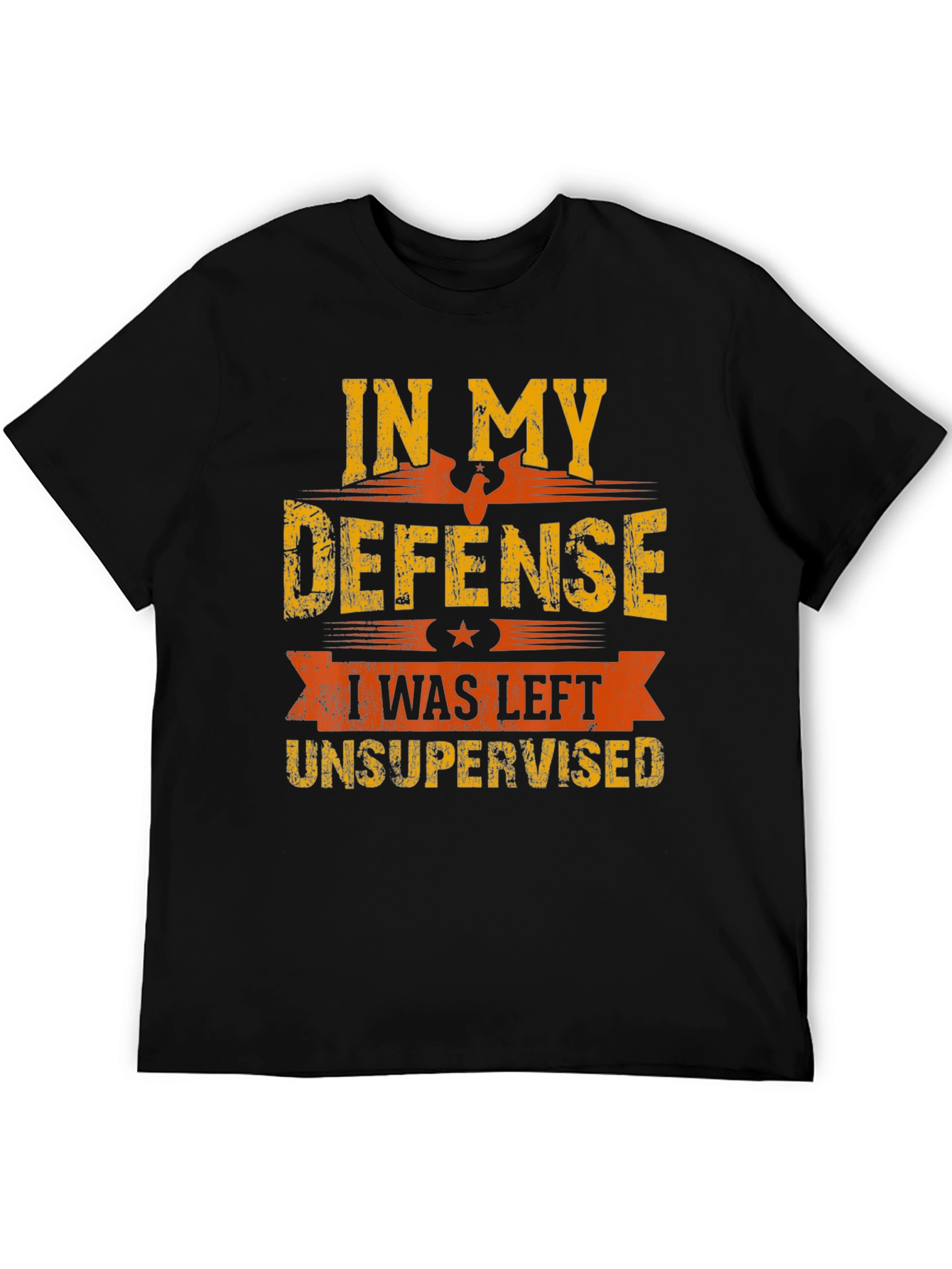 In My Defense Funny Graphic T-Shirt