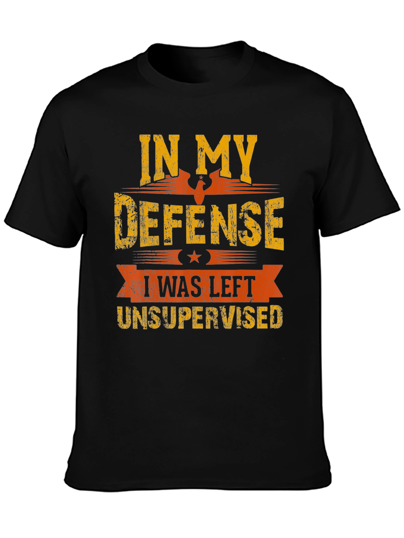In My Defense Funny Graphic T-Shirt