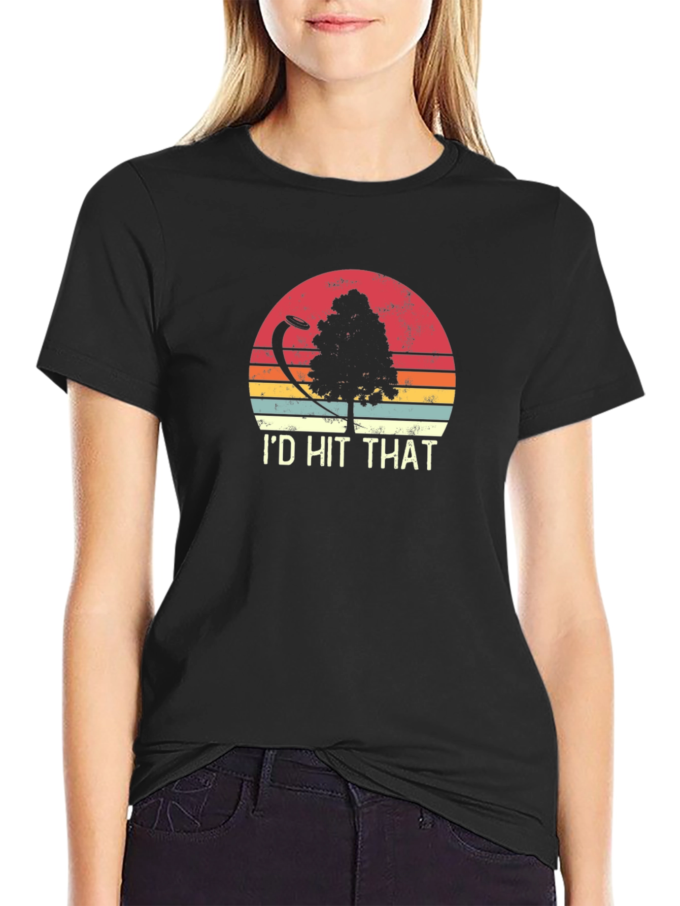 Id Hit That Disc Golf T-Shirt