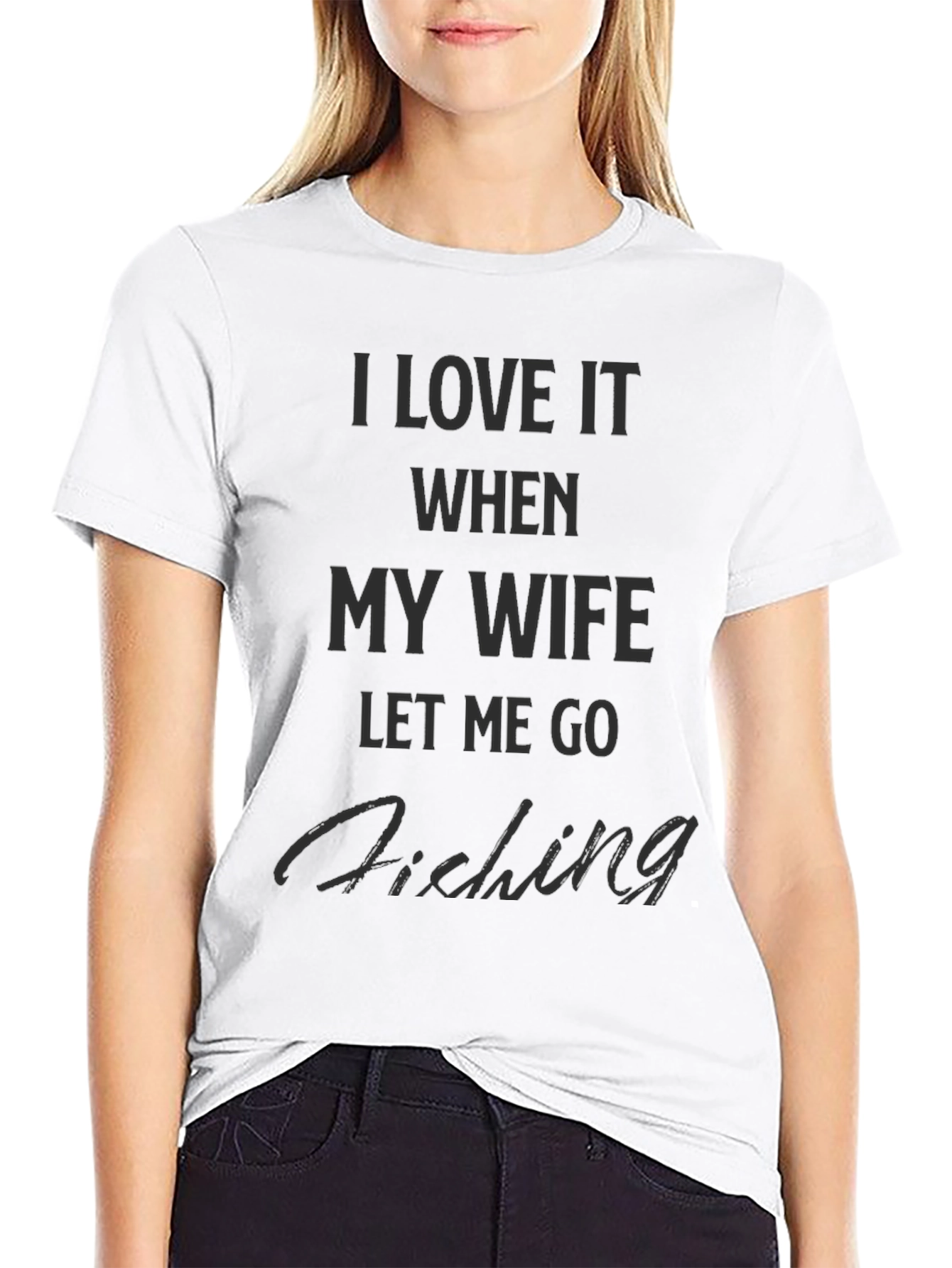 Fishing Humor Graphic T-Shirt
