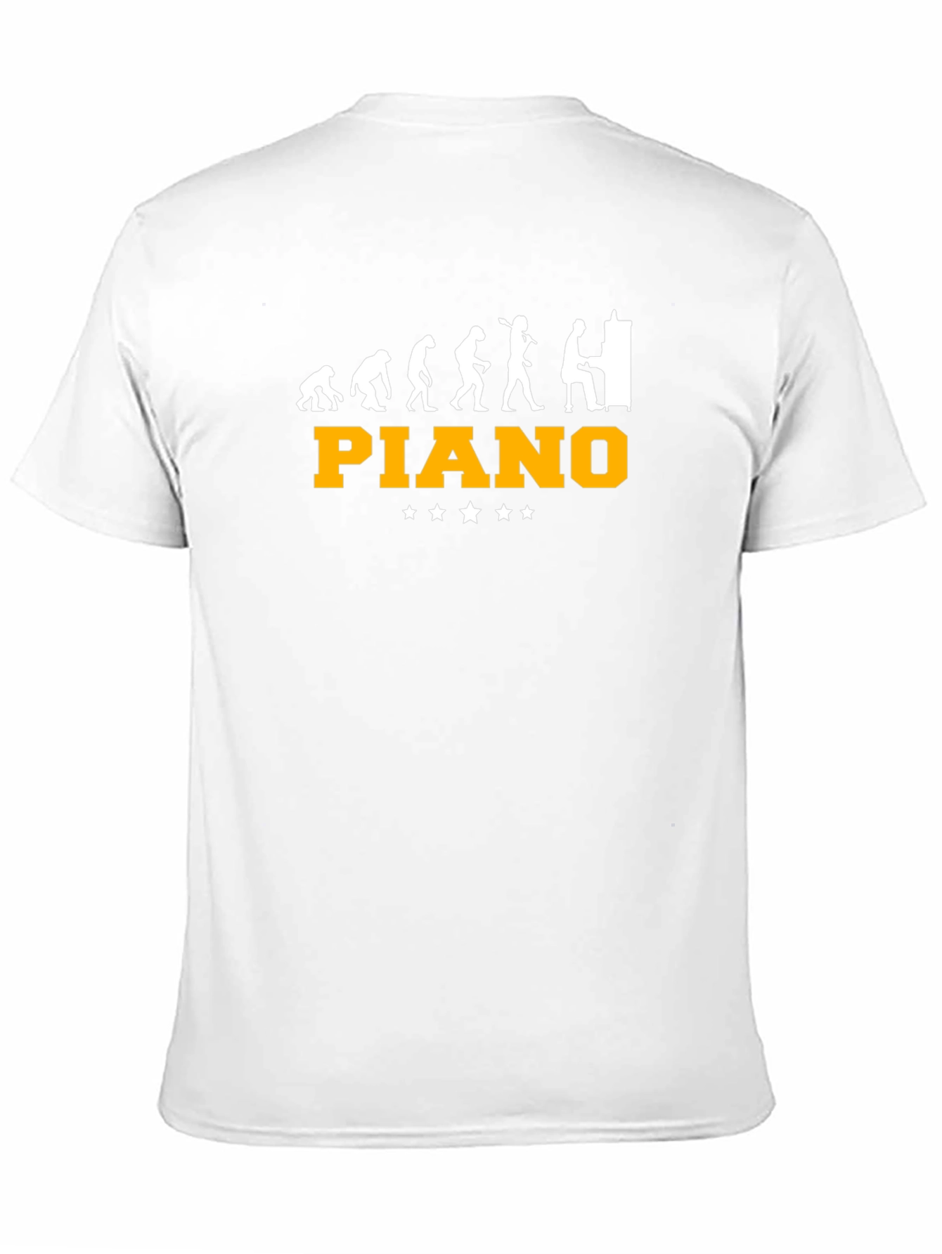 Piano Evolution Graphic T-Shirt