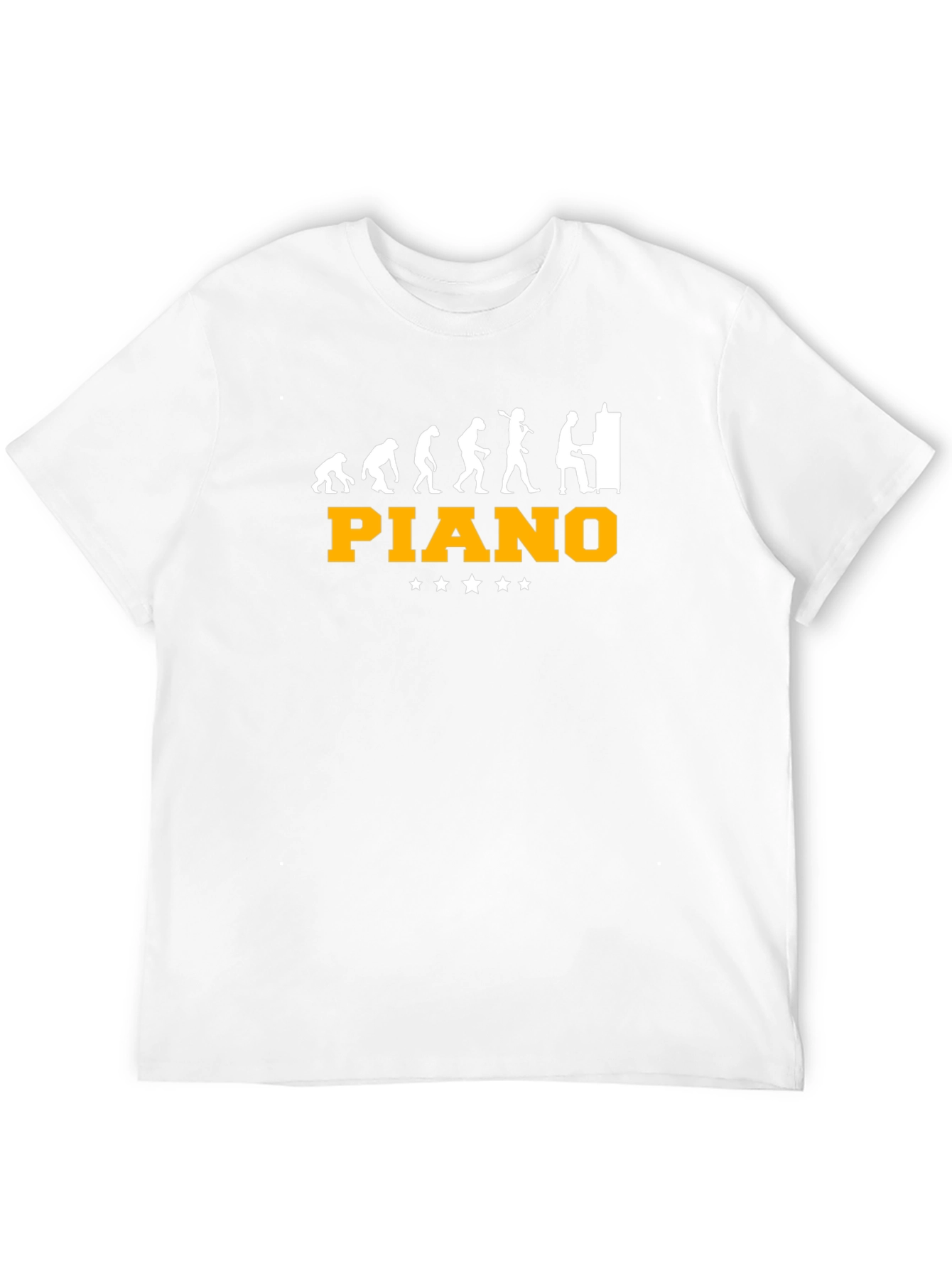 Piano Evolution Graphic T-Shirt