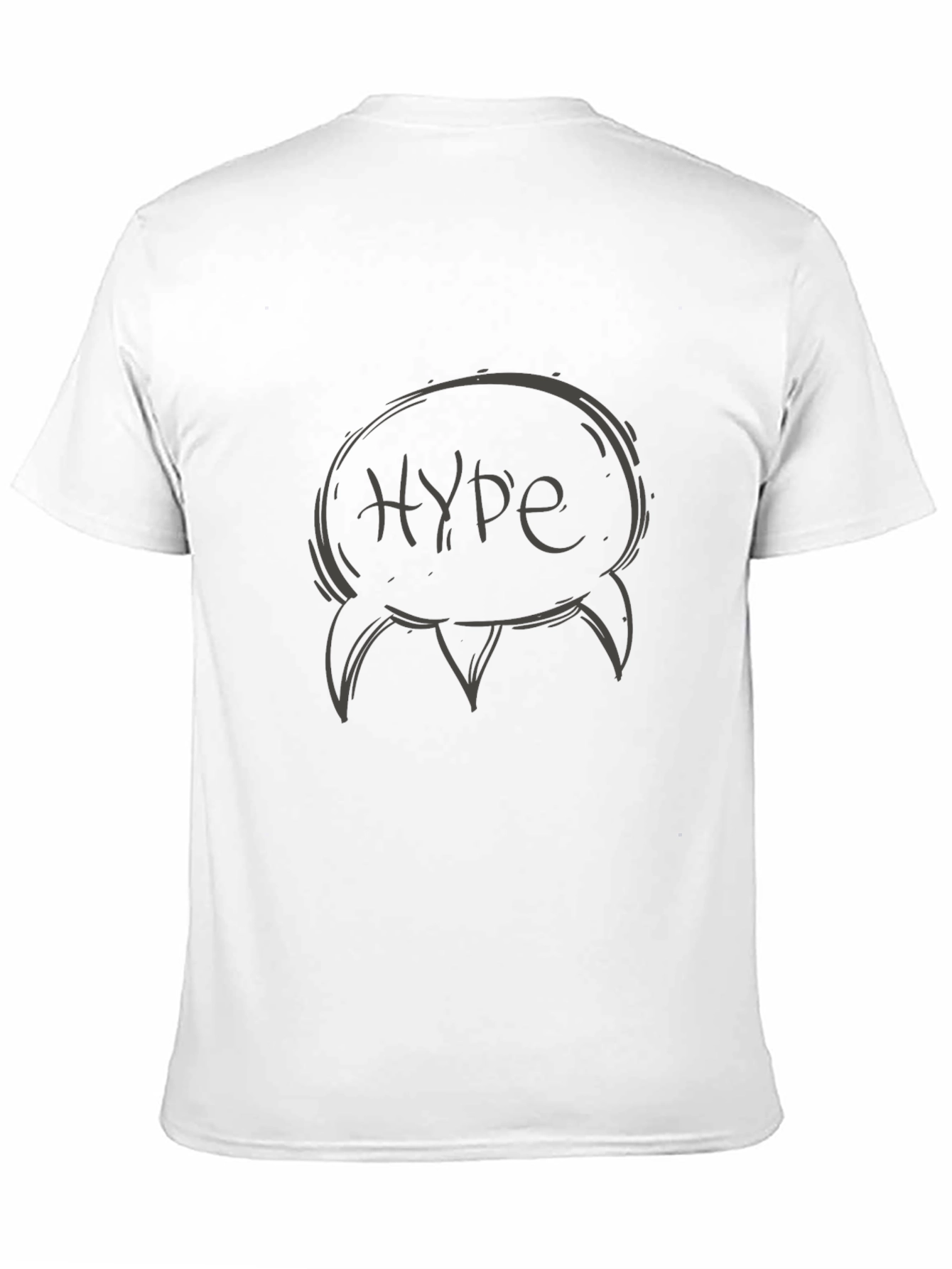 Hype Graphic Print Black T-Shirt