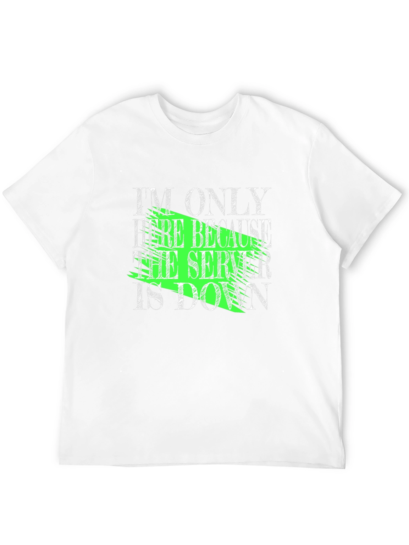 Server Down T-Shirt: Funny IT Support Tee