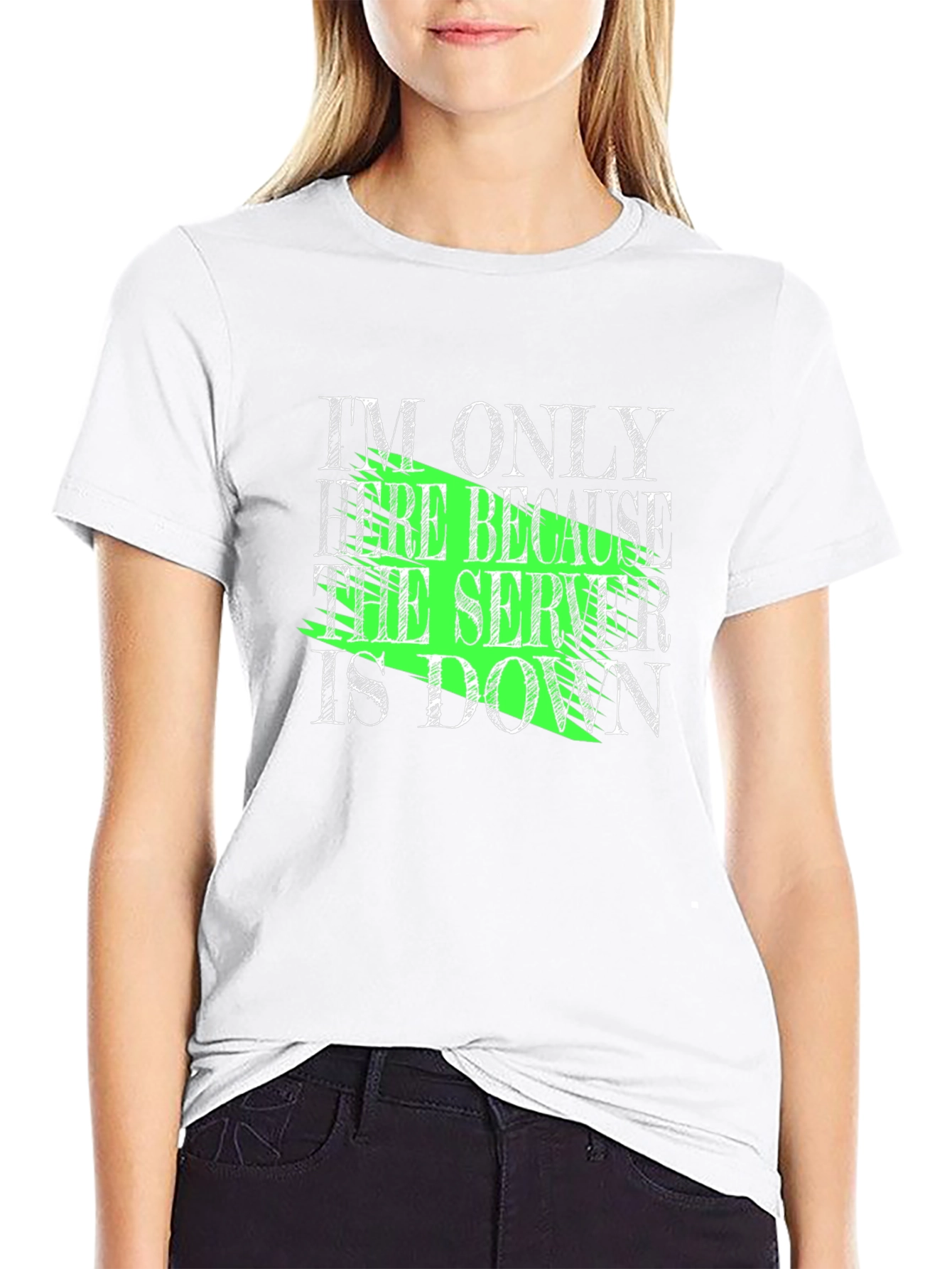 Server Down T-Shirt: Funny IT Support Tee