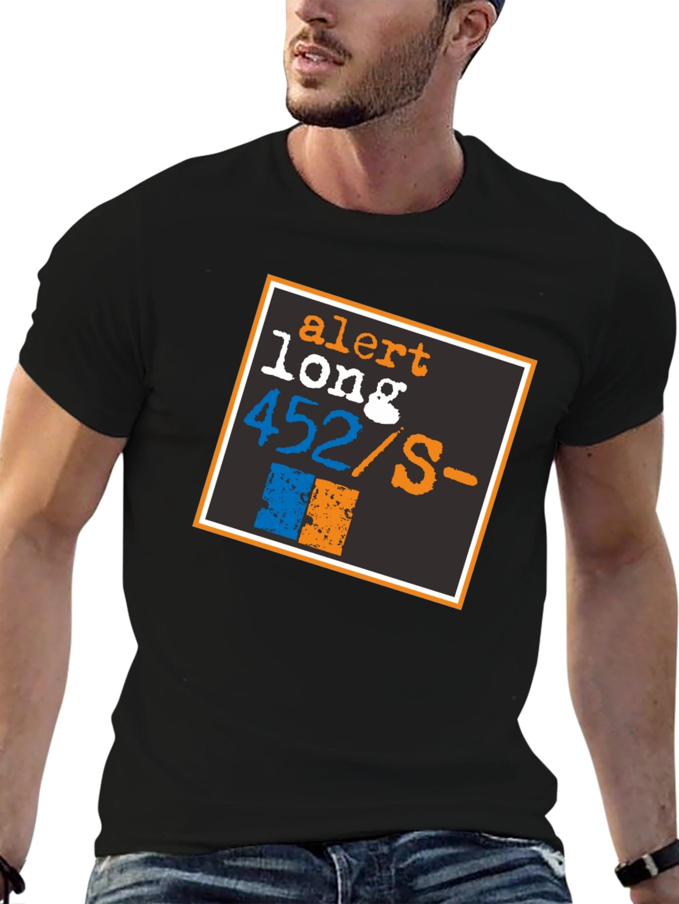 Alert Long 452 Graphic Tee - Cool Casual Style