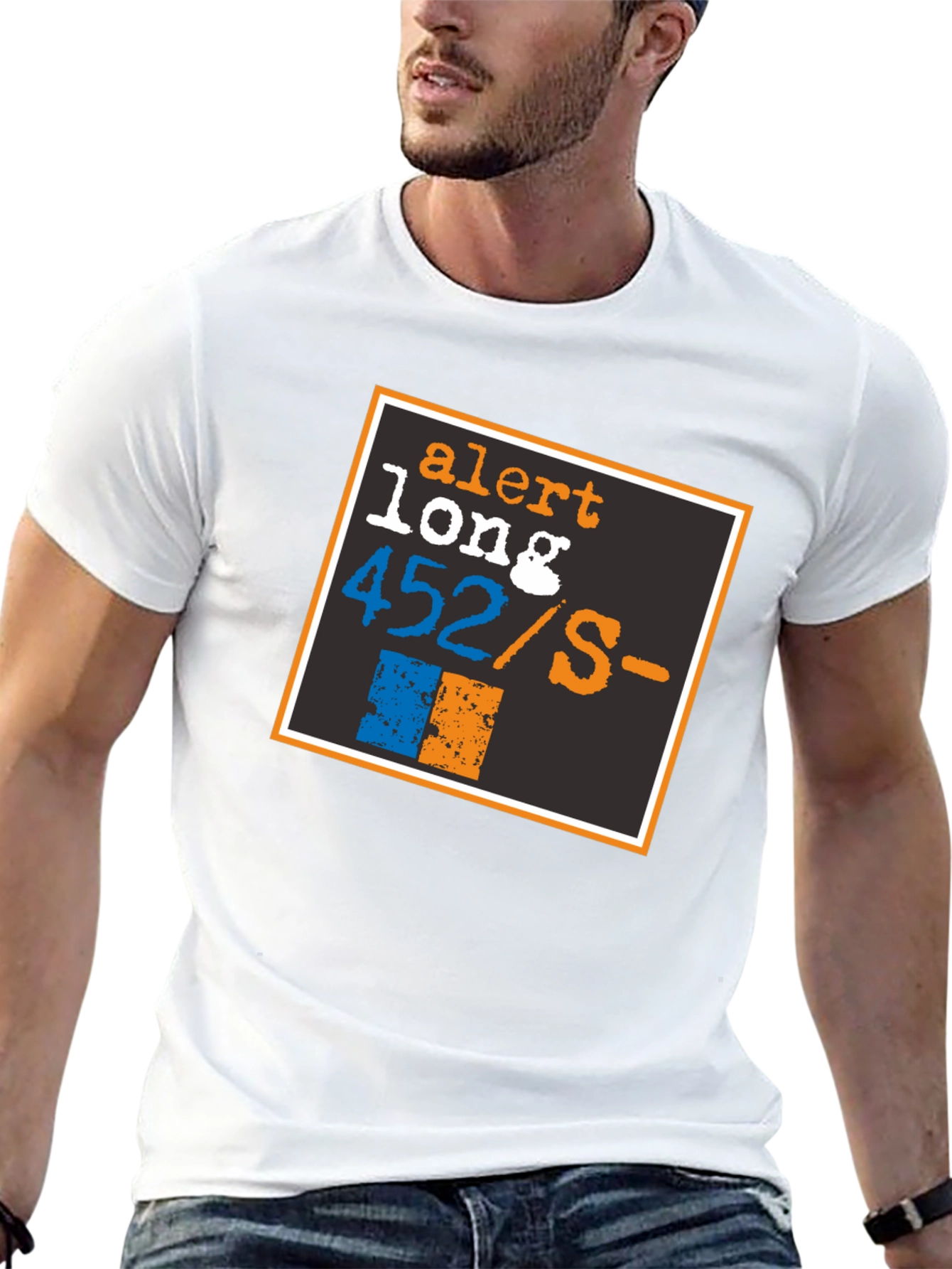 Alert Long 452 Graphic Tee - Cool Casual Style