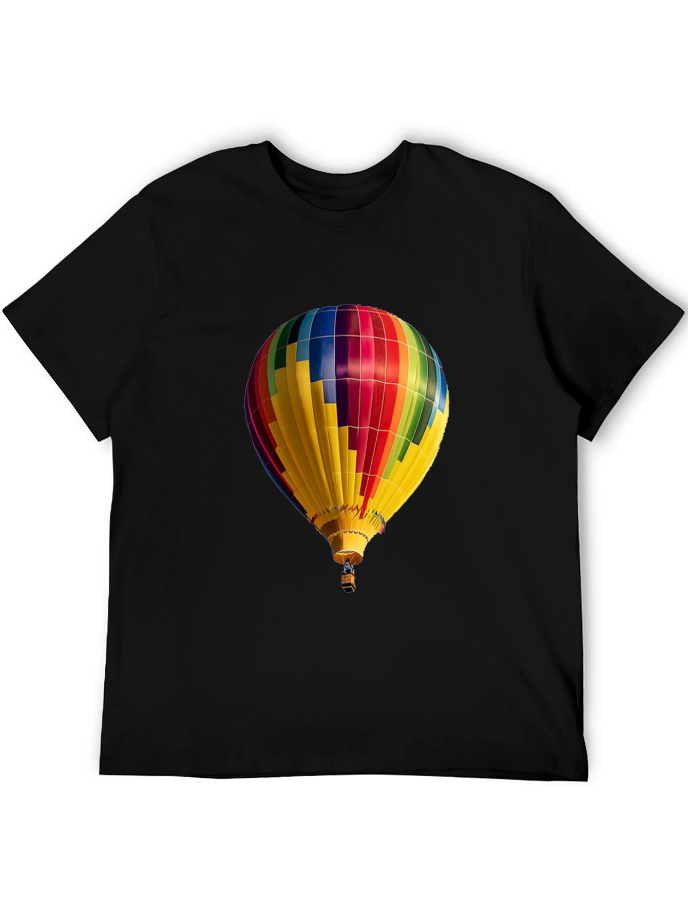 Hot Air Balloon Graphic Tee - Unique Design