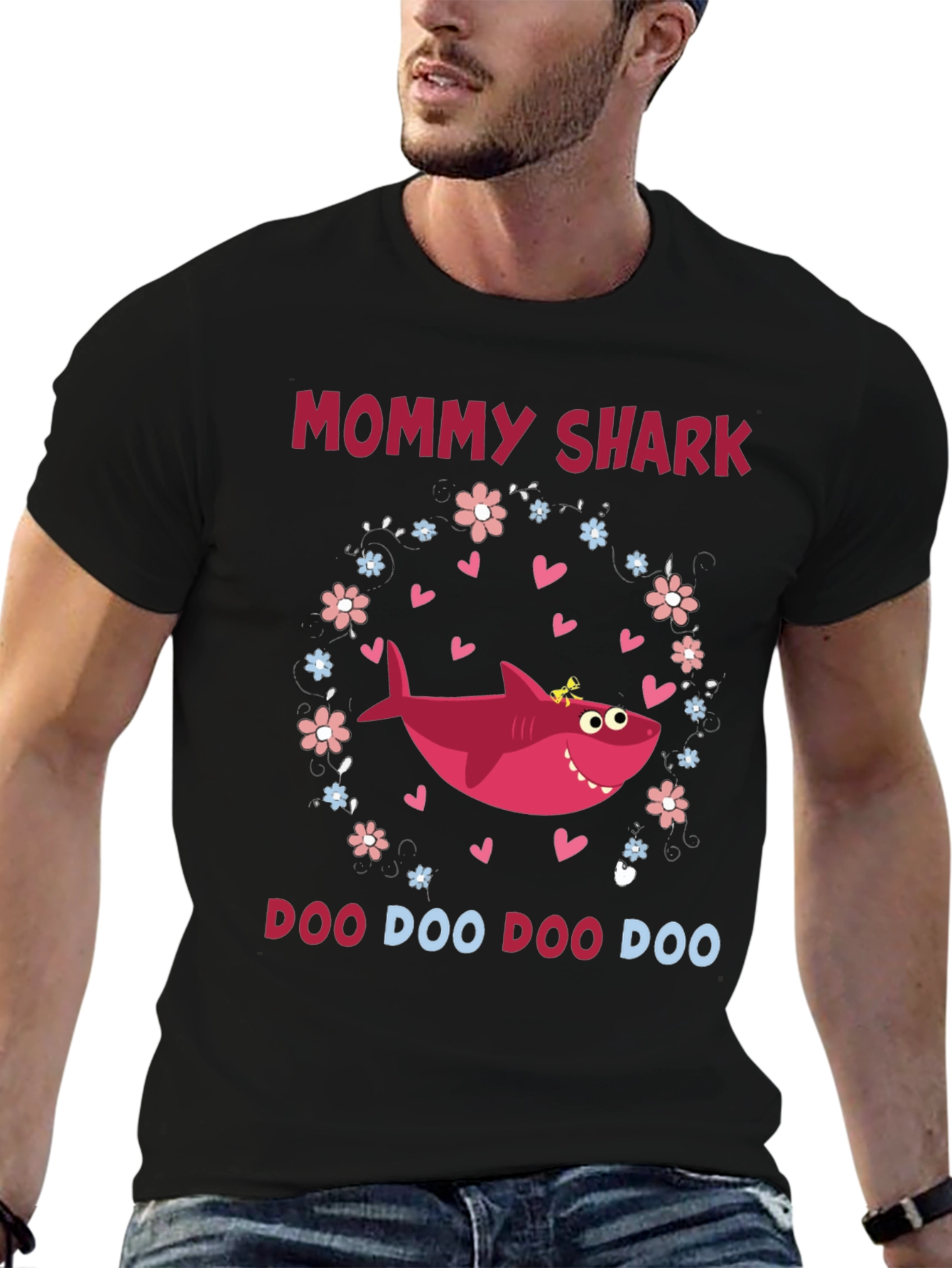 Mommy Shark Doo Doo T-Shirt - Cute Graphic Tee