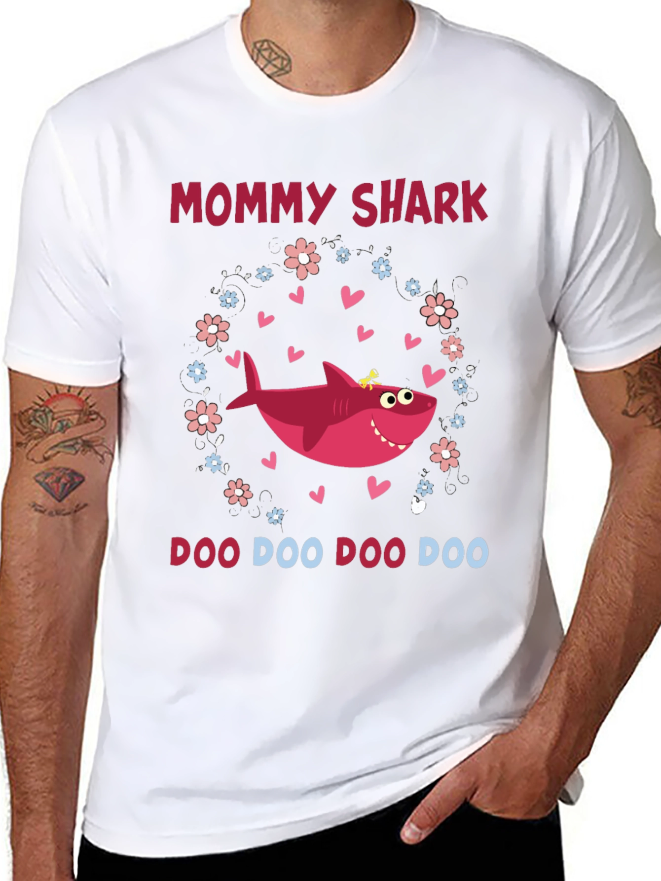 Mommy Shark Doo Doo T-Shirt - Cute Graphic Tee
