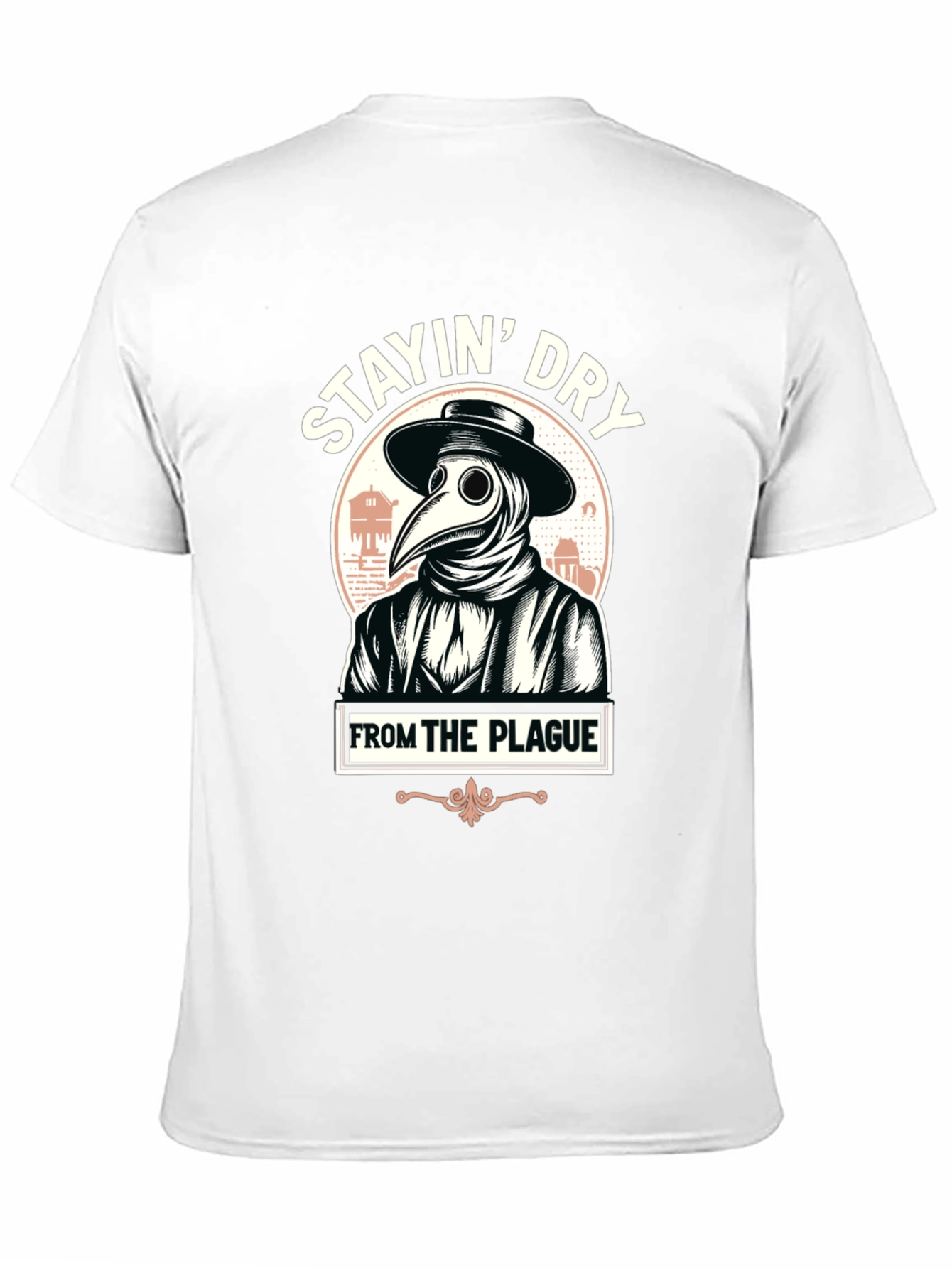 Stayin Dry From The Plague Graphic T-Shirt