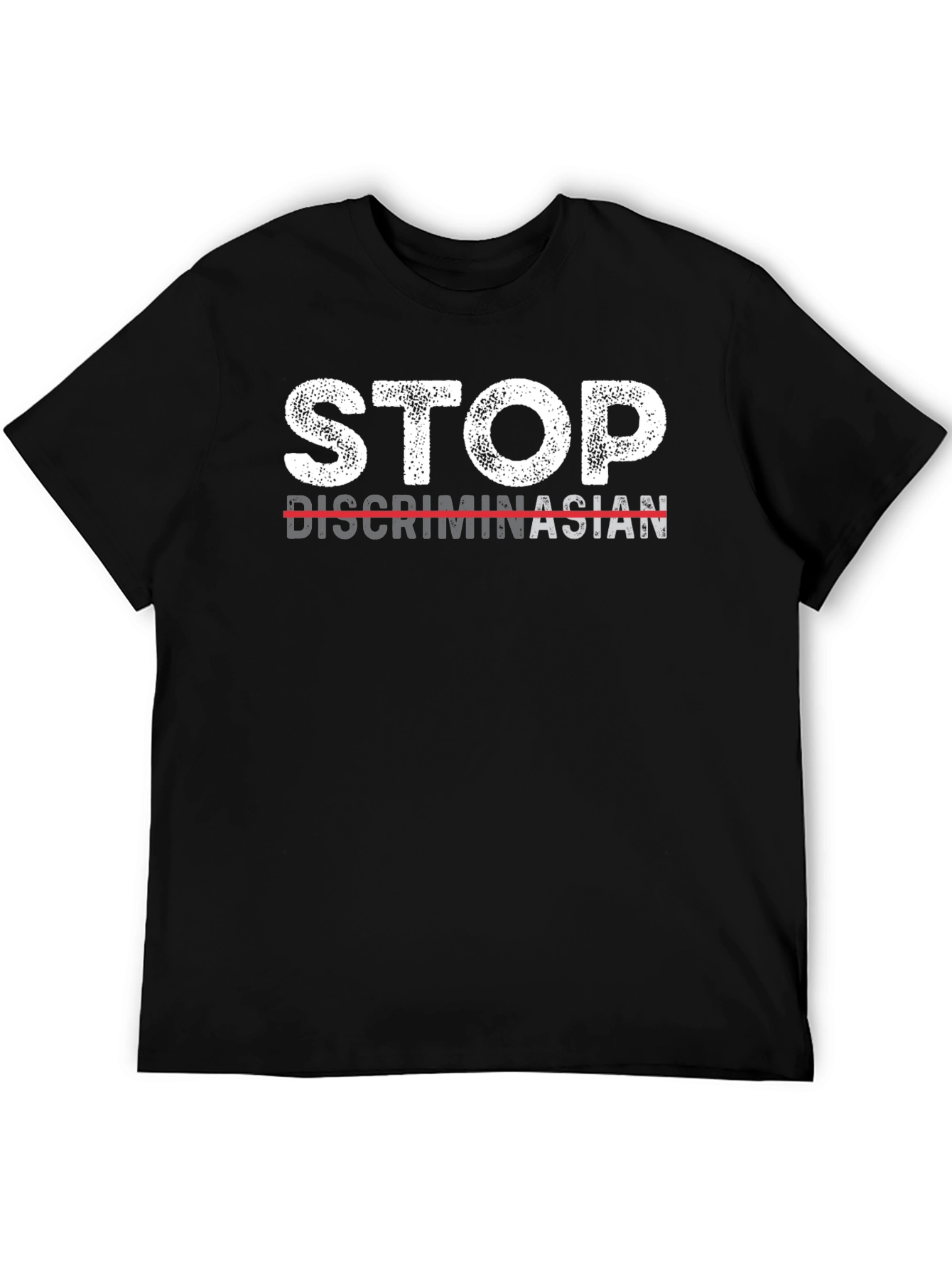 Stop Discriminasian Black Tee