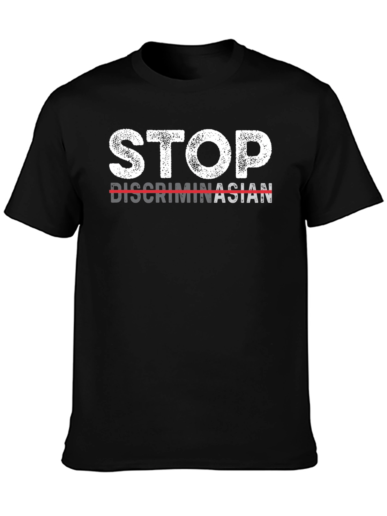 Stop Discriminasian Black Tee