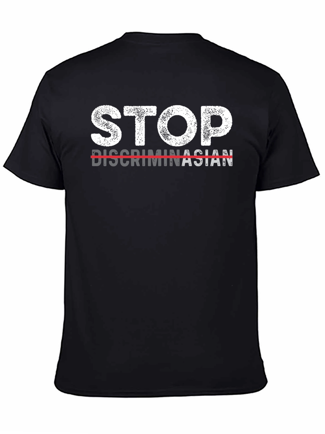 Stop Discriminasian Black Tee