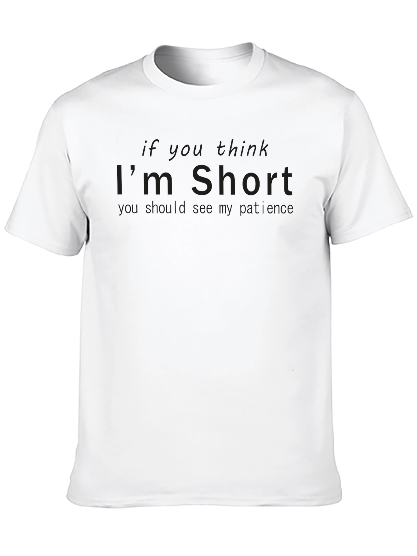 Humorous Im Short Graphic T-Shirt