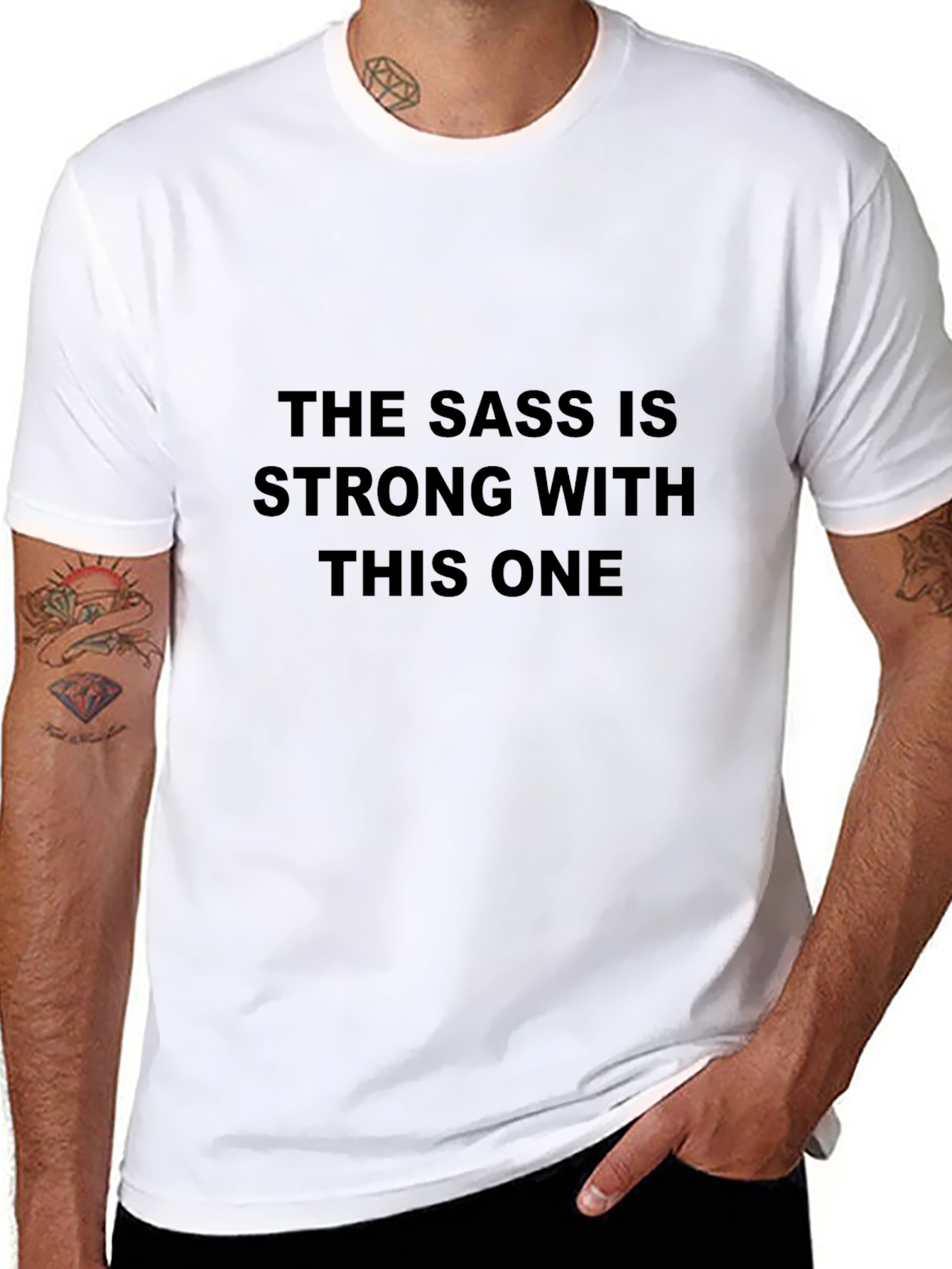 Sarcastic Humor T-Shirt - The Sass is Strong