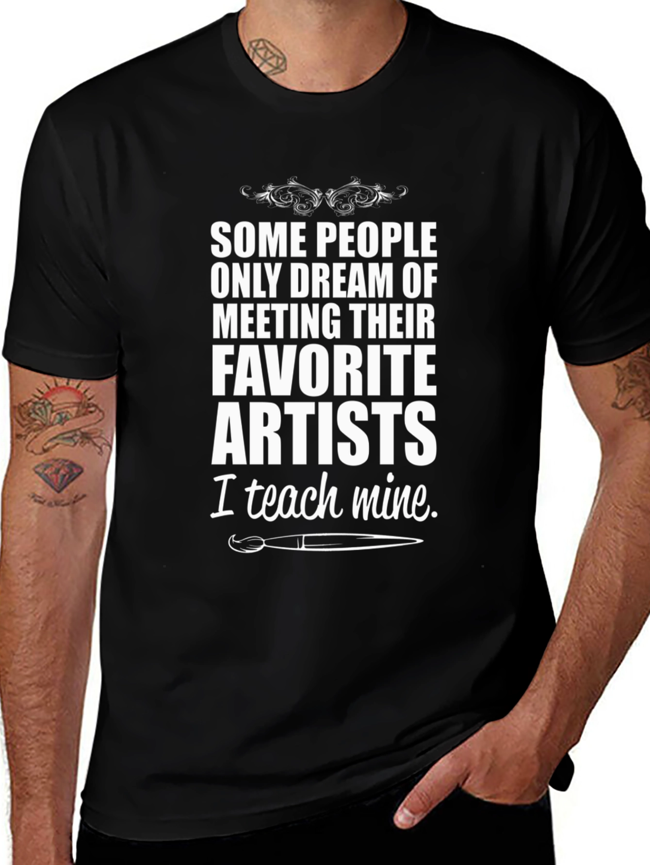 Artist Teacher Graphic T-Shirt