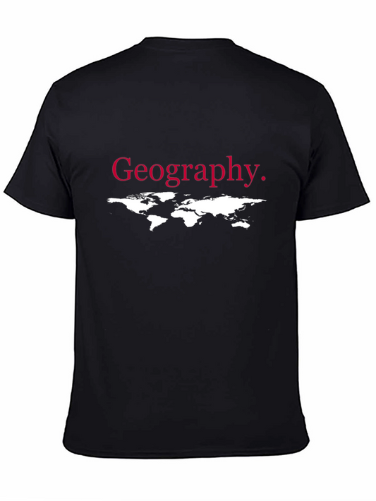 Geography T-Shirt - World Map Design