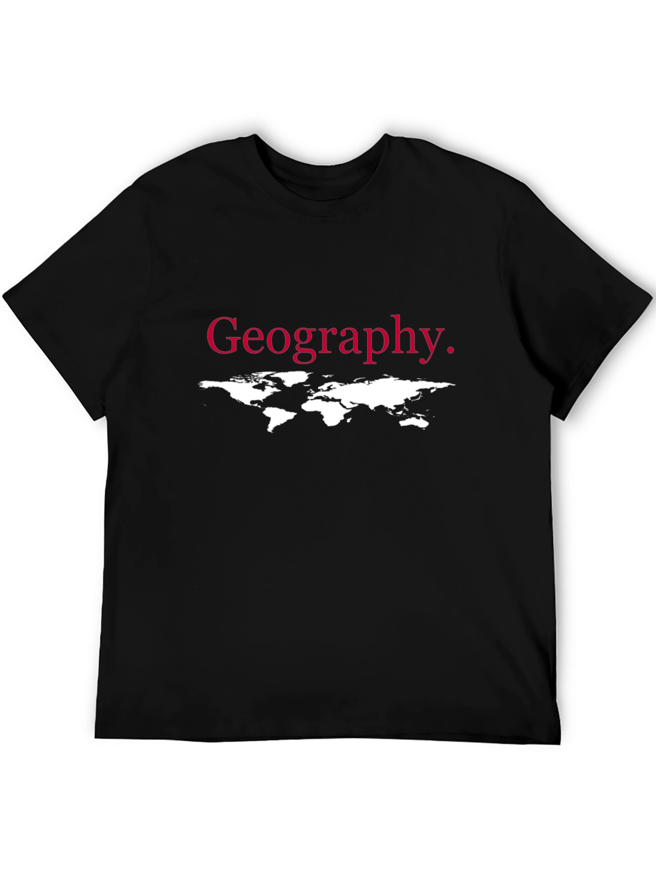 Geography T-Shirt - World Map Design