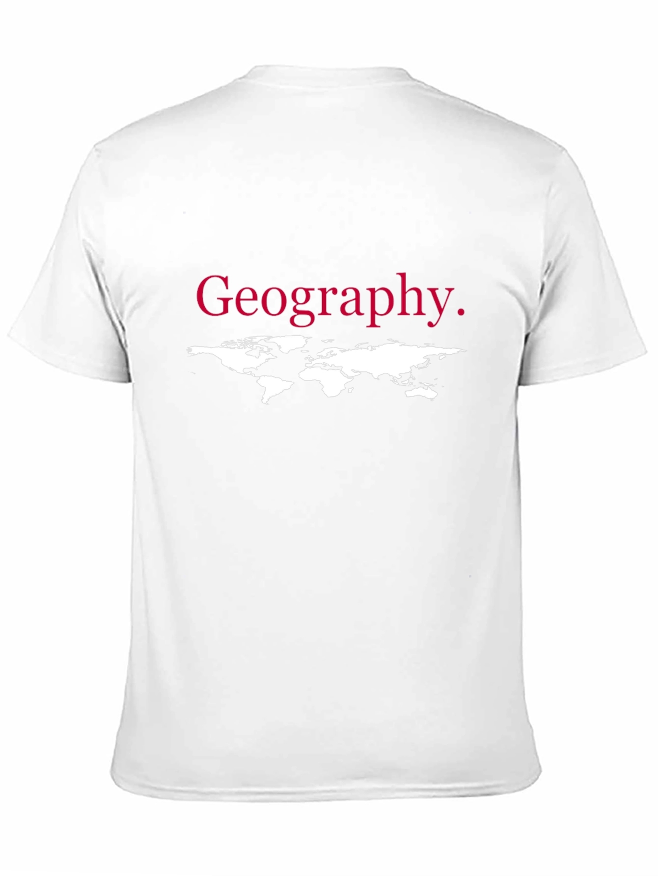 Geography T-Shirt - World Map Design