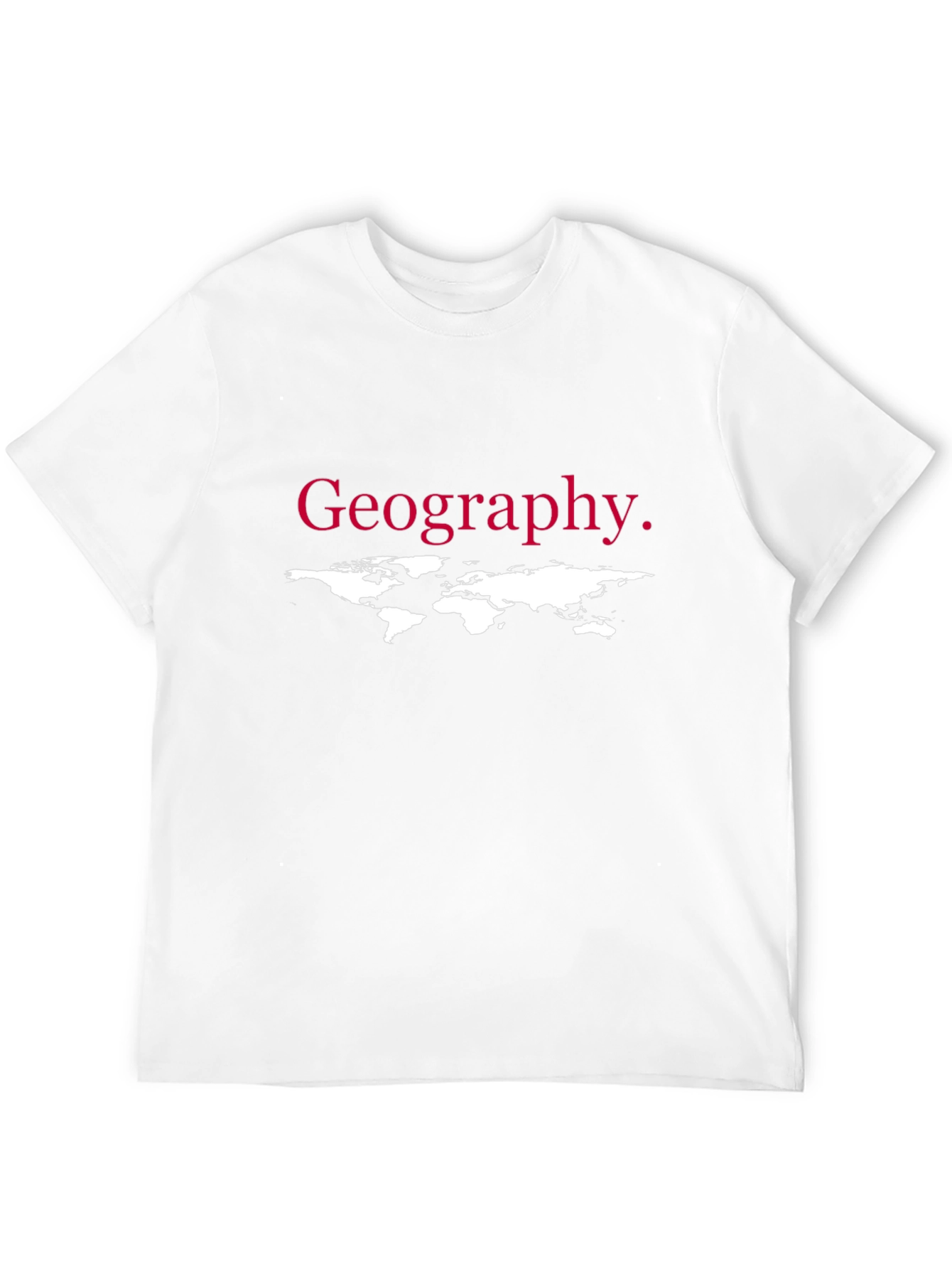 Geography T-Shirt - World Map Design