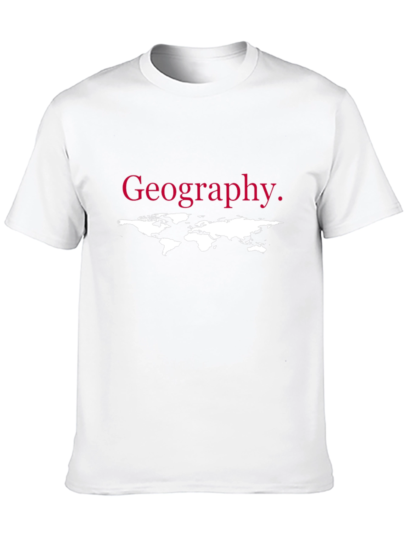 Geography T-Shirt - World Map Design