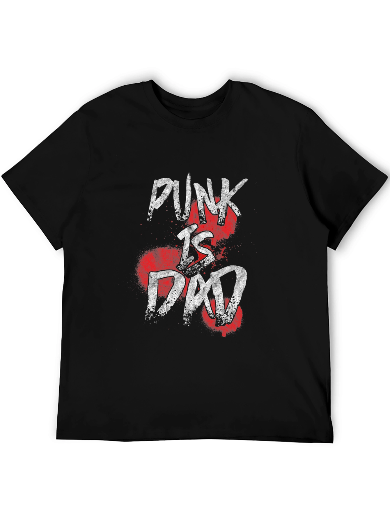 Punk Is Dead T-Shirt - Graphic Print Tee