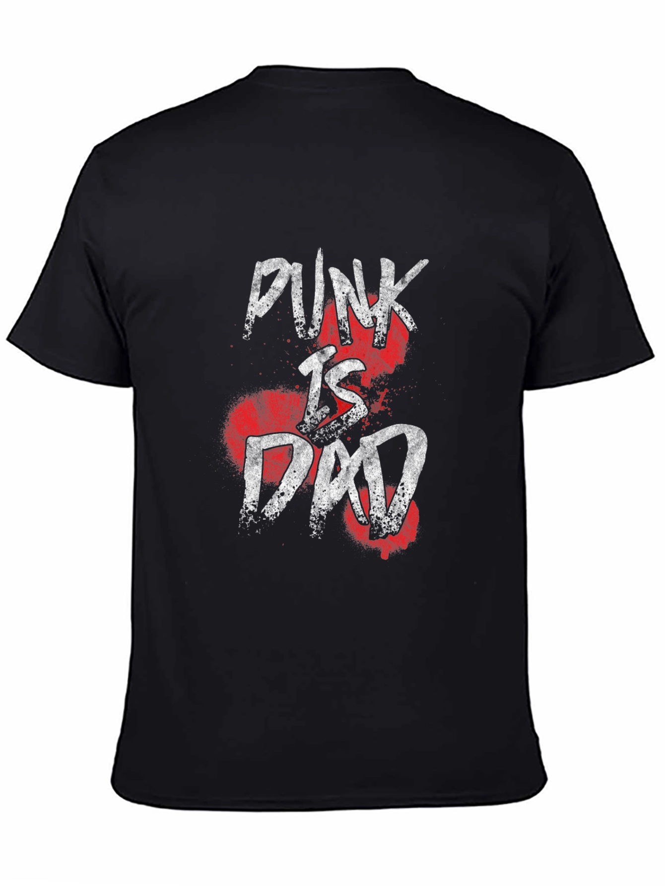 Punk Is Dead T-Shirt - Graphic Print Tee