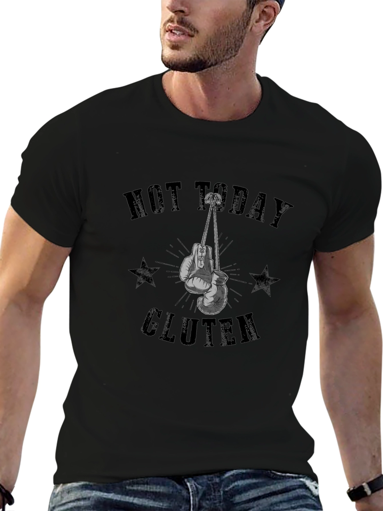 Not Today Gluten Boxing Glove T-Shirt