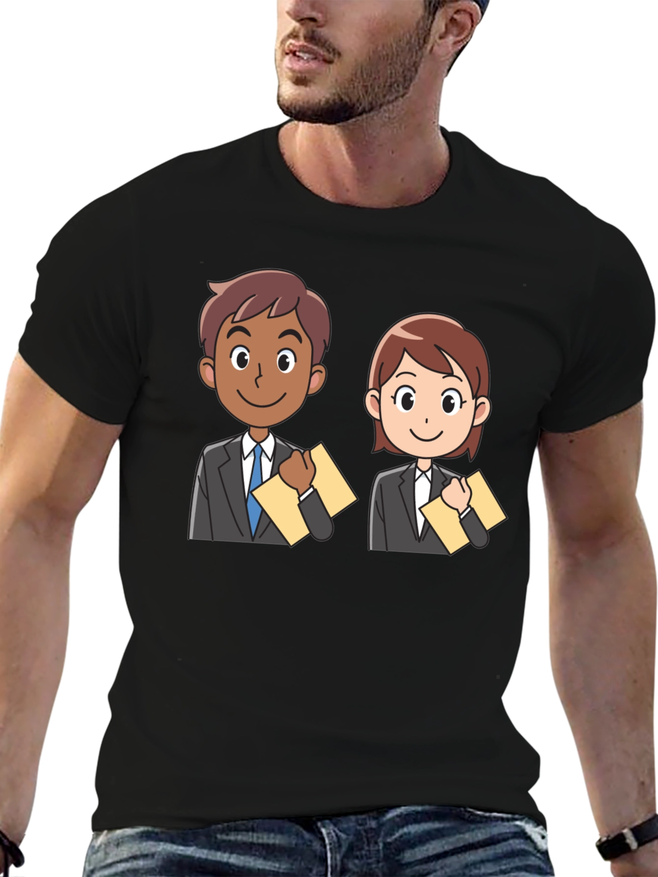 Cartoon Professionals Graphic Tee