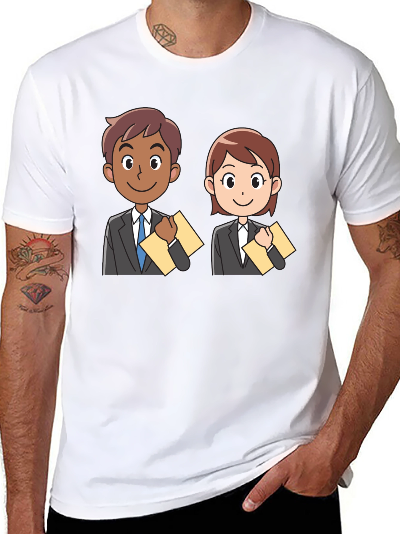 Cartoon Professionals Graphic Tee