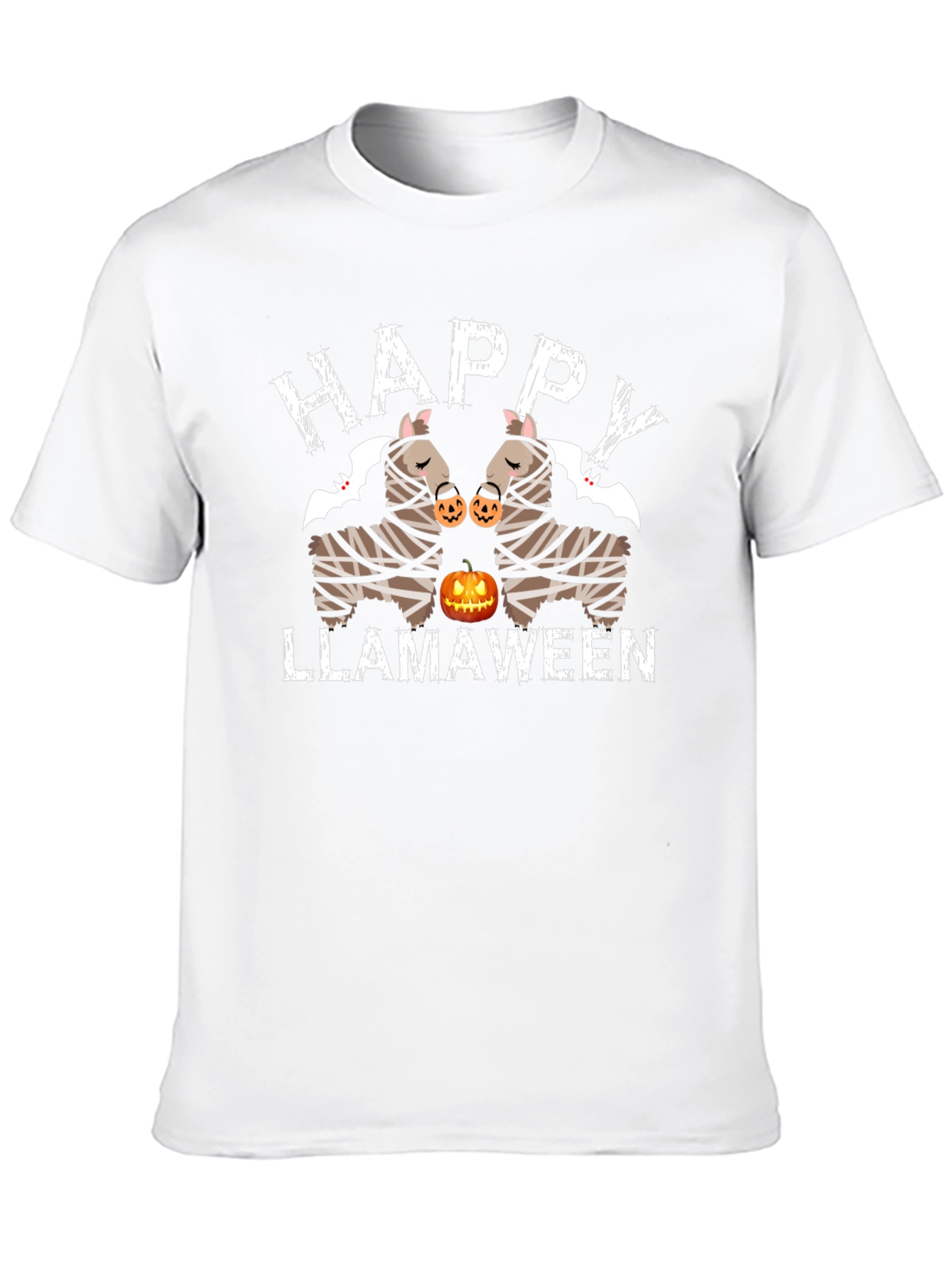Happy Llamaween Halloween T-Shirt