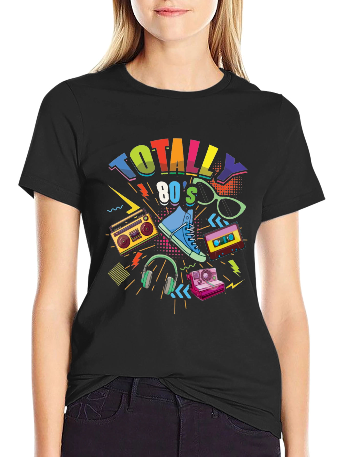Totally 80s Graphic Tee - Retro Style T-Shirt