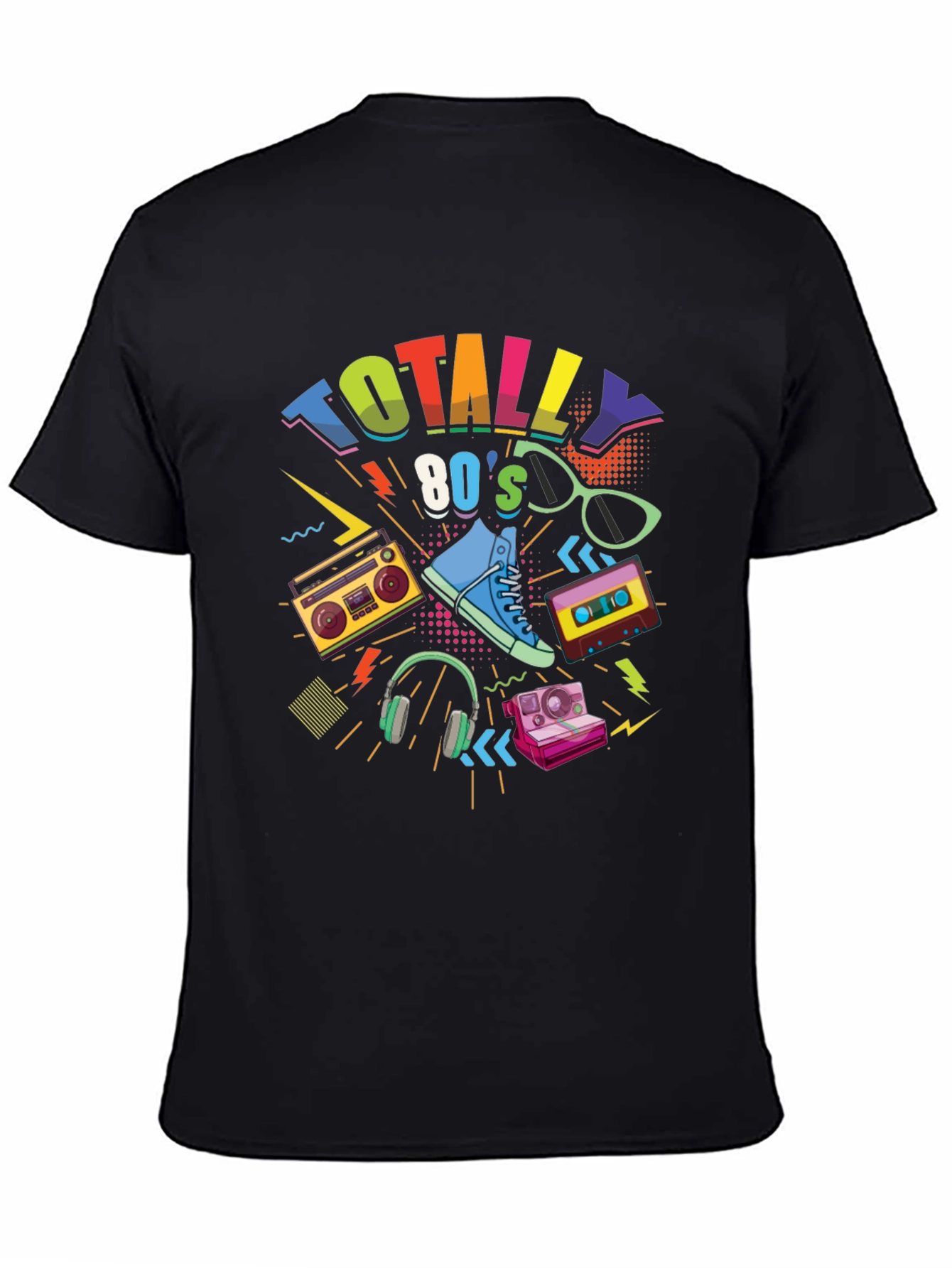Totally 80s Graphic Tee - Retro Style T-Shirt
