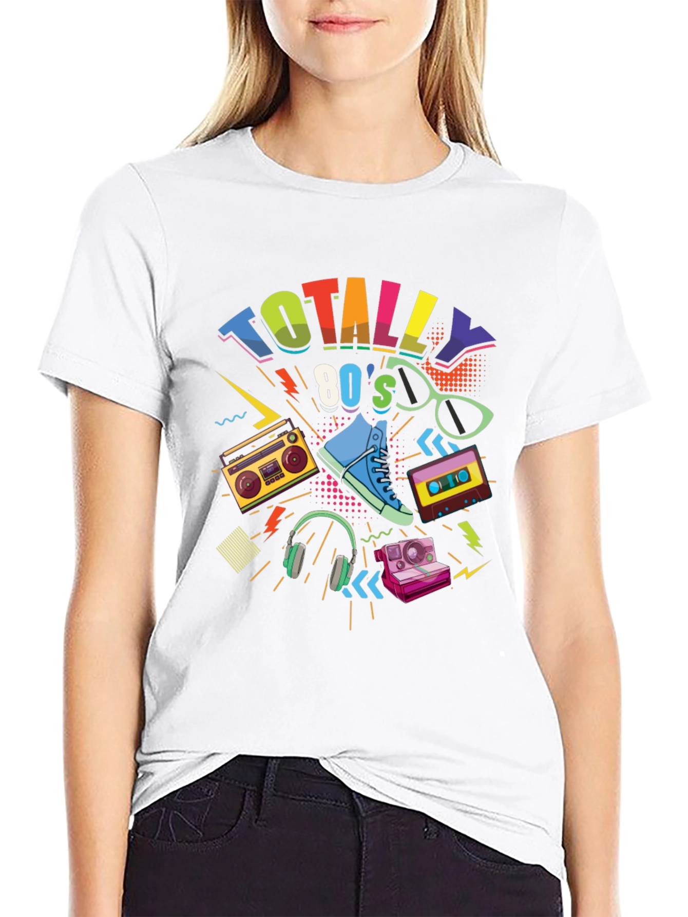 Totally 80s Graphic Tee - Retro Style T-Shirt
