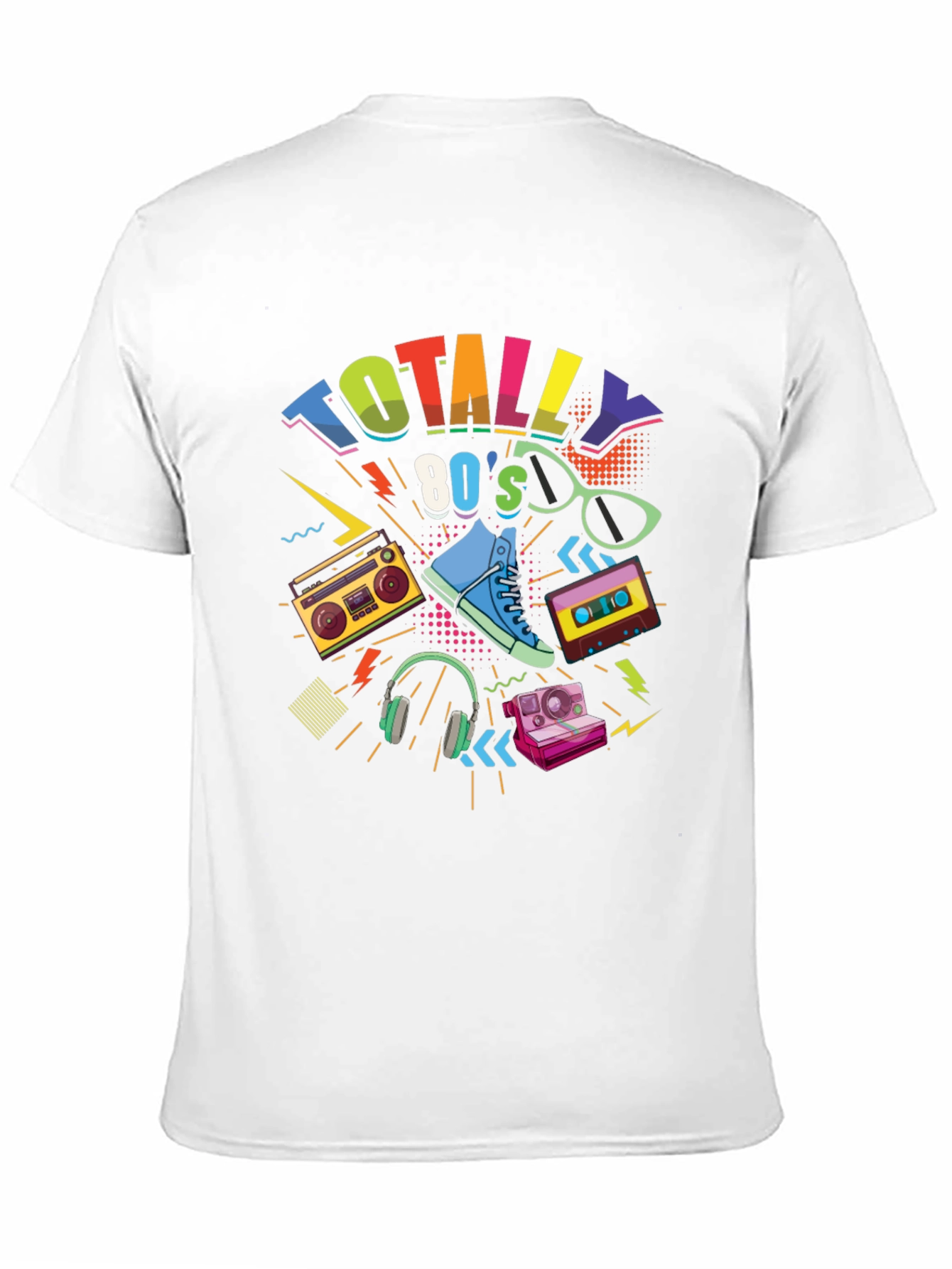 Totally 80s Graphic Tee - Retro Style T-Shirt