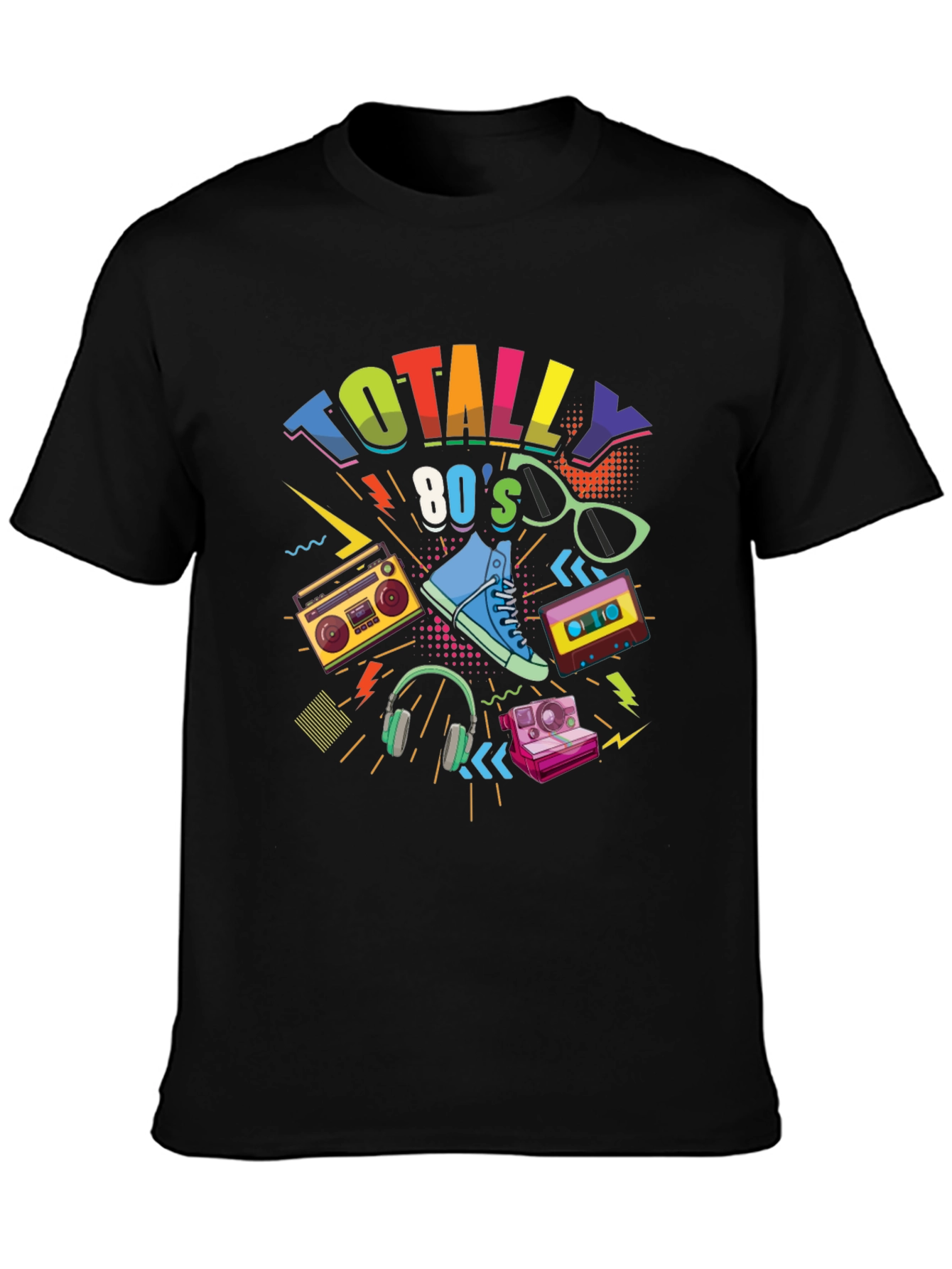 Totally 80s Graphic Tee - Retro Style T-Shirt
