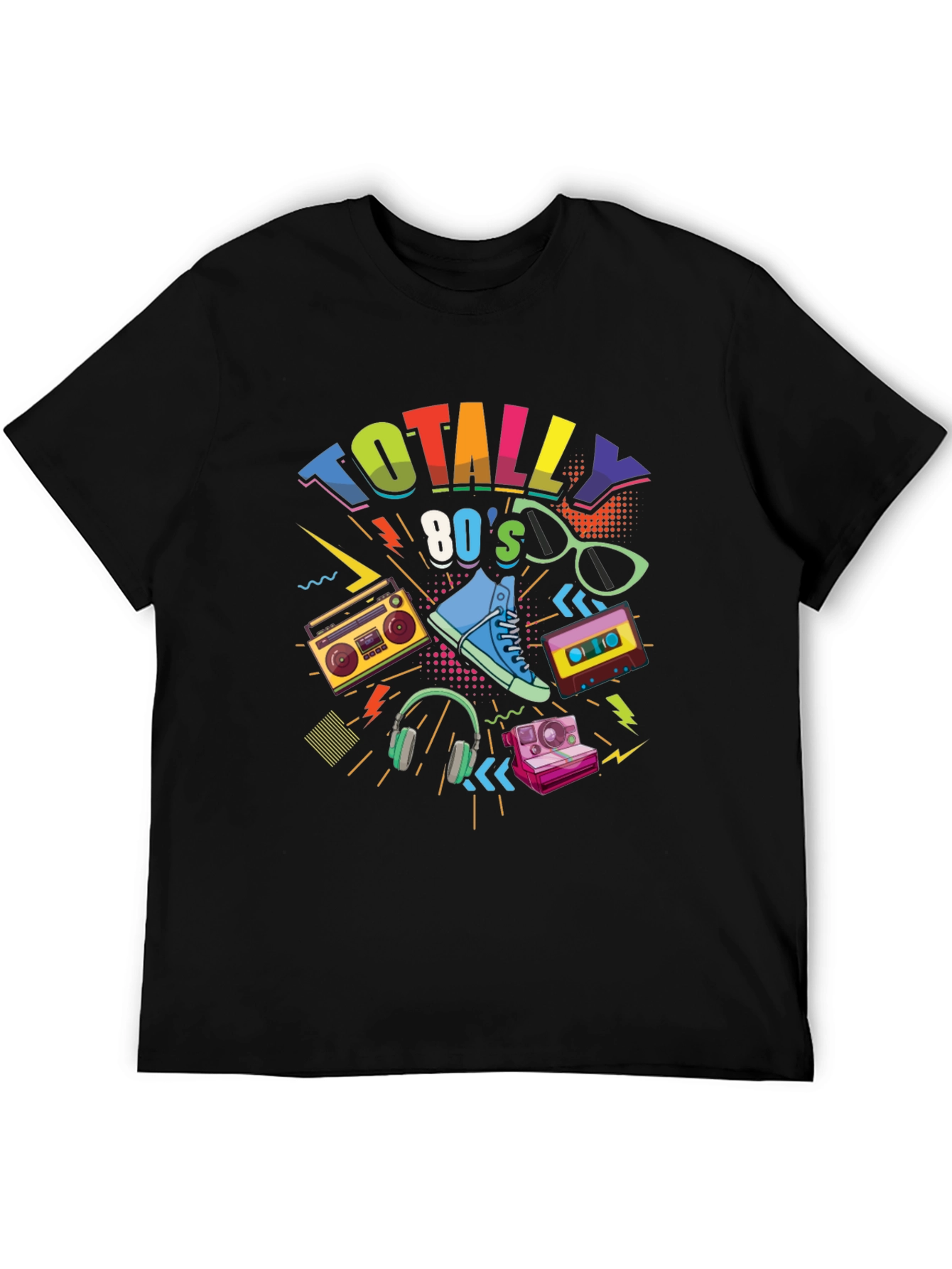 Totally 80s Graphic Tee - Retro Style T-Shirt