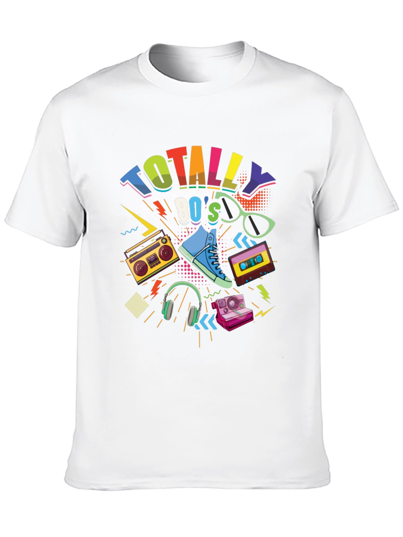 Totally 80s Graphic Tee - Retro Style T-Shirt